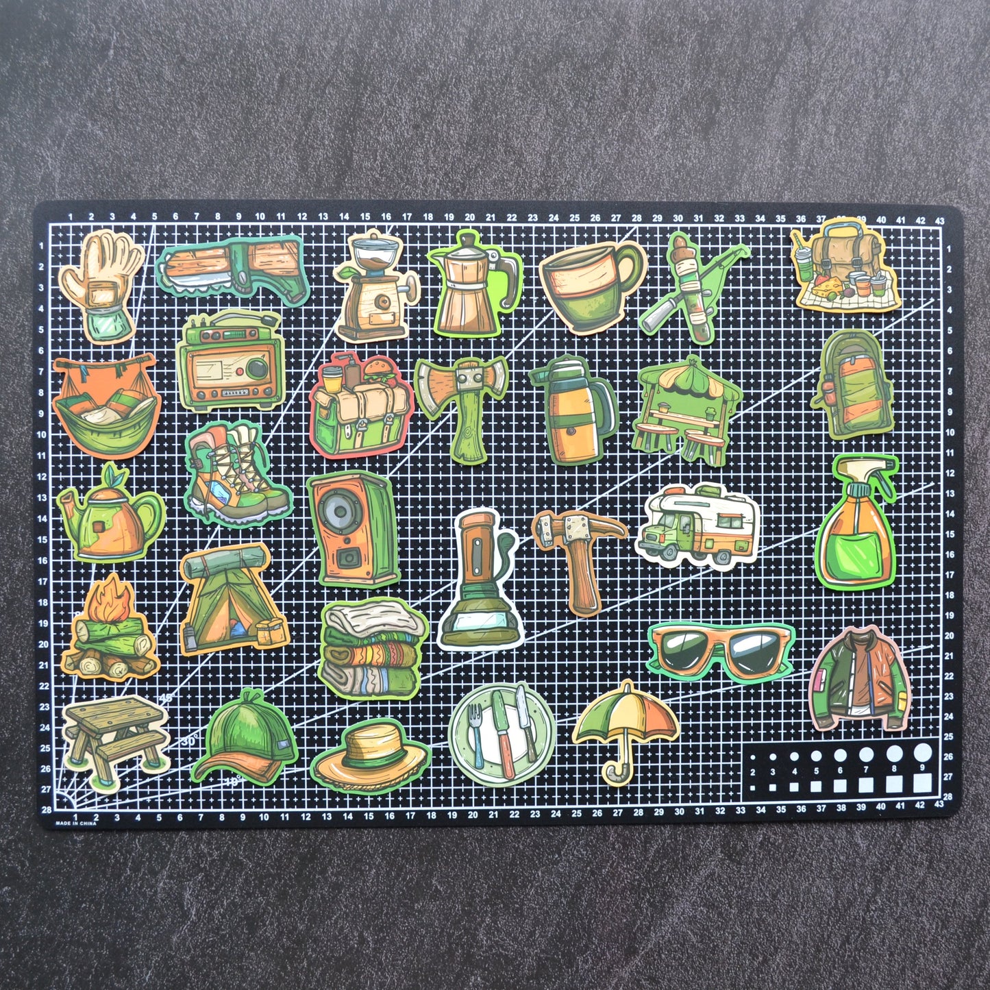 NATURE VERTE PACK | 50 STICKERS StickerWorld