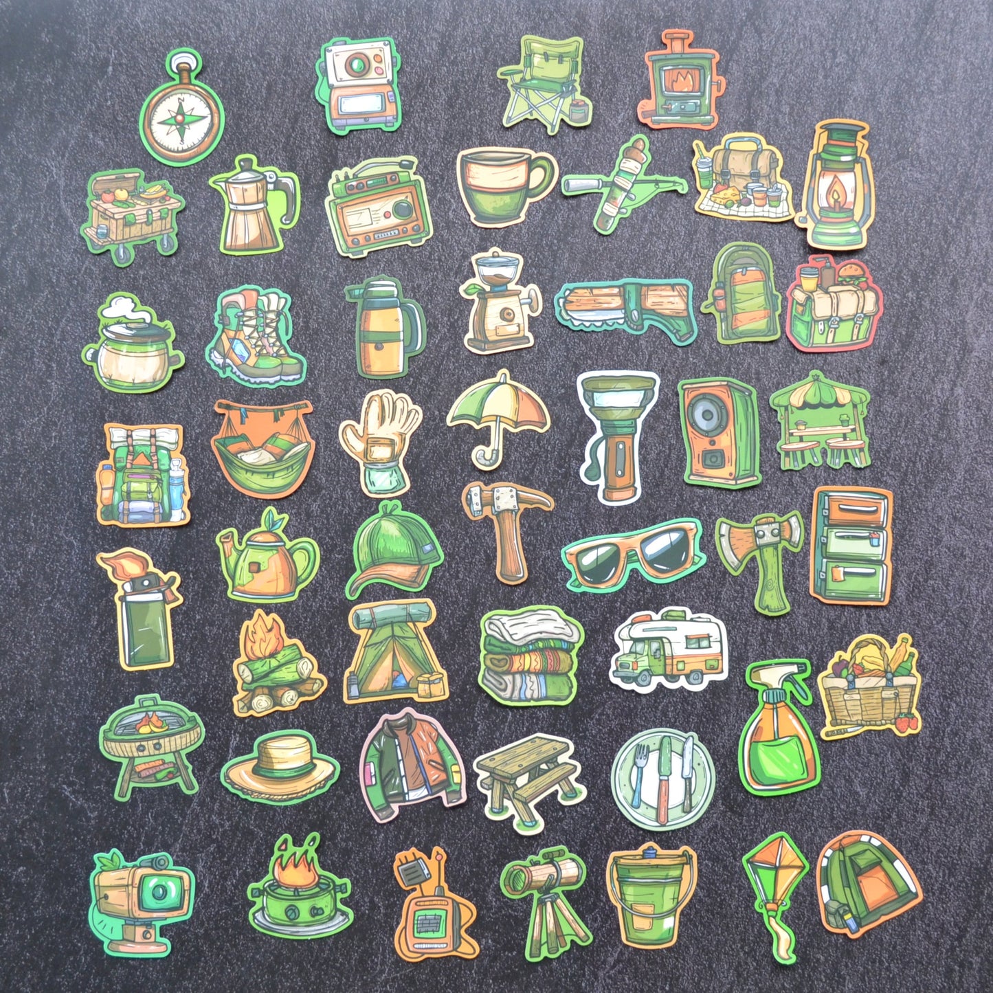 NATURE VERTE PACK | 50 STICKERS StickerWorld
