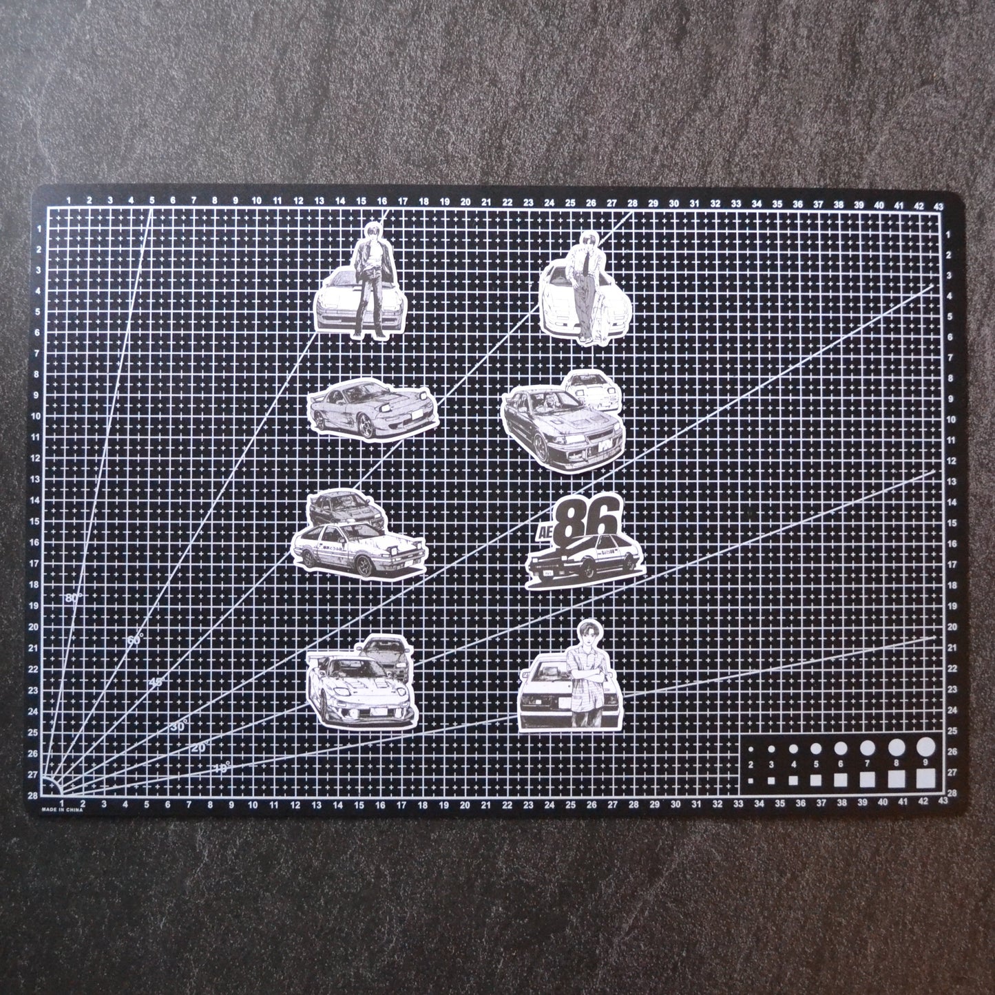 JAPAN CAR PACK | 50 STICKERS StickerWorld