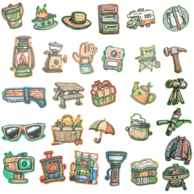 NATURE VERTE PACK | 50 STICKERS StickerWorld