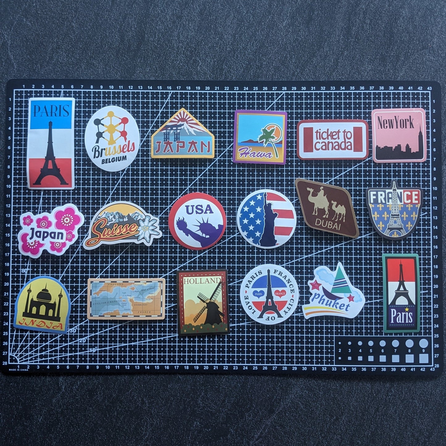 TRAVEL PACK | 50 STICKERS StickerWorld