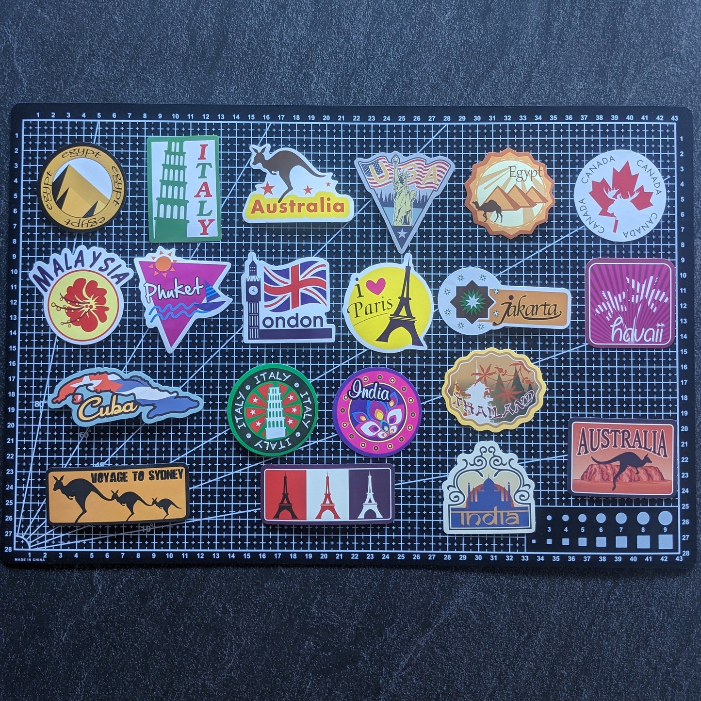 TRAVEL PACK | 50 STICKERS StickerWorld
