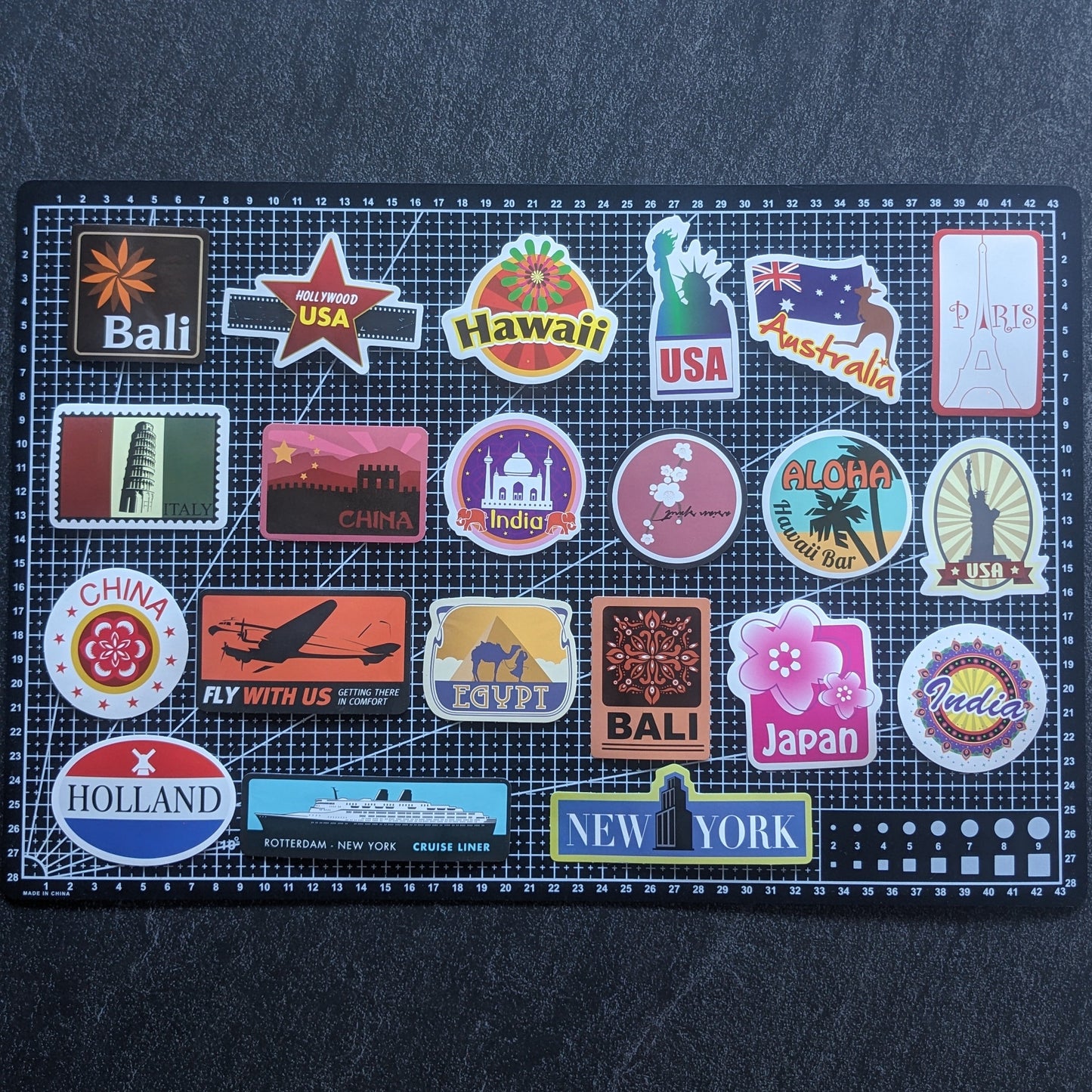 TRAVEL PACK | 50 STICKERS StickerWorld