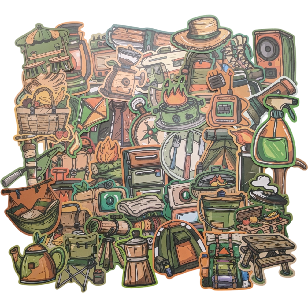 NATURE VERTE PACK | 50 STICKERS StickerWorld