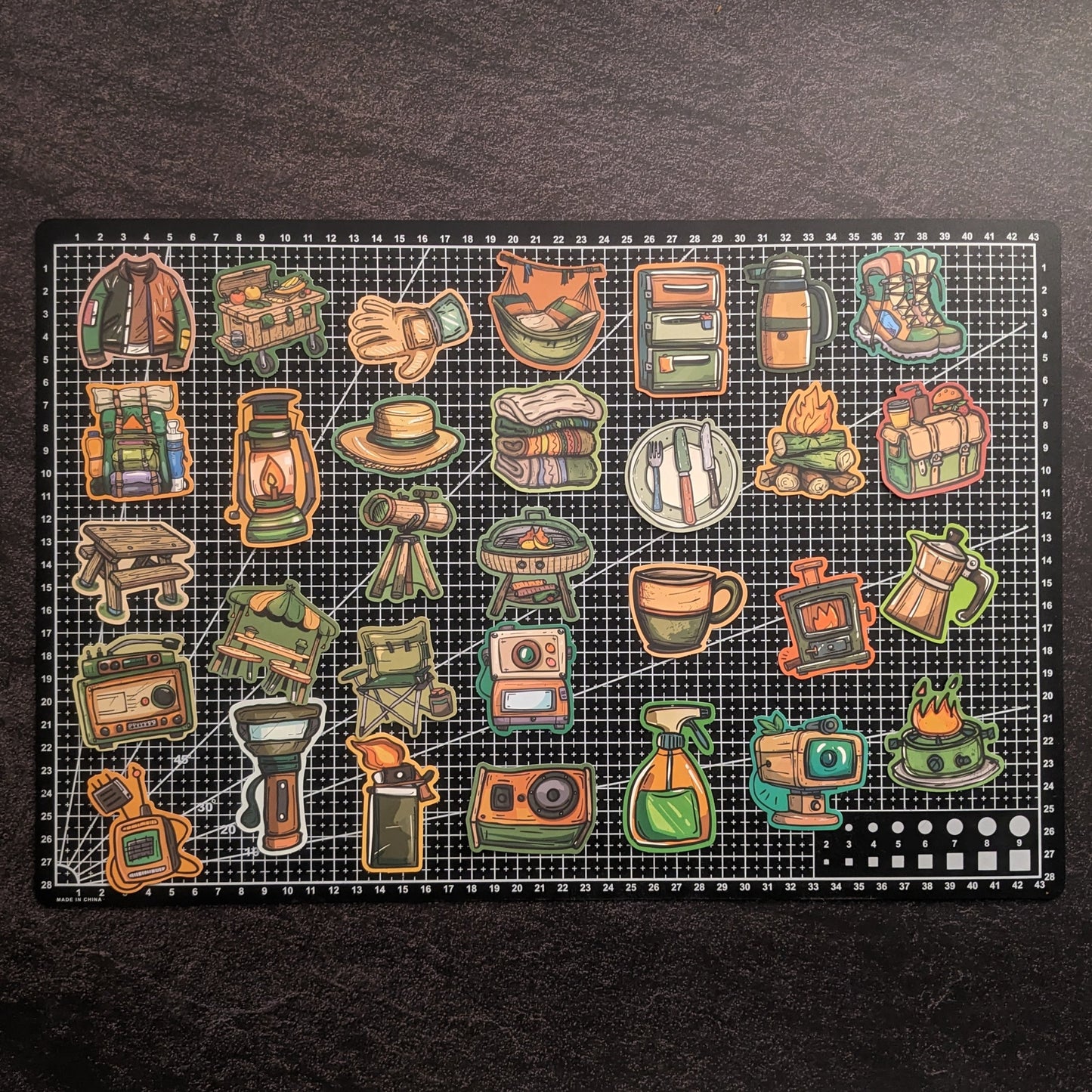 NATURE VERTE PACK | 50 STICKERS StickerWorld