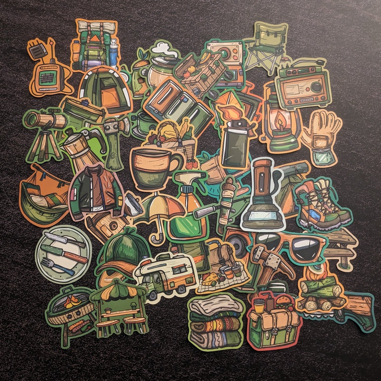 NATURE VERTE PACK | 50 STICKERS StickerWorld