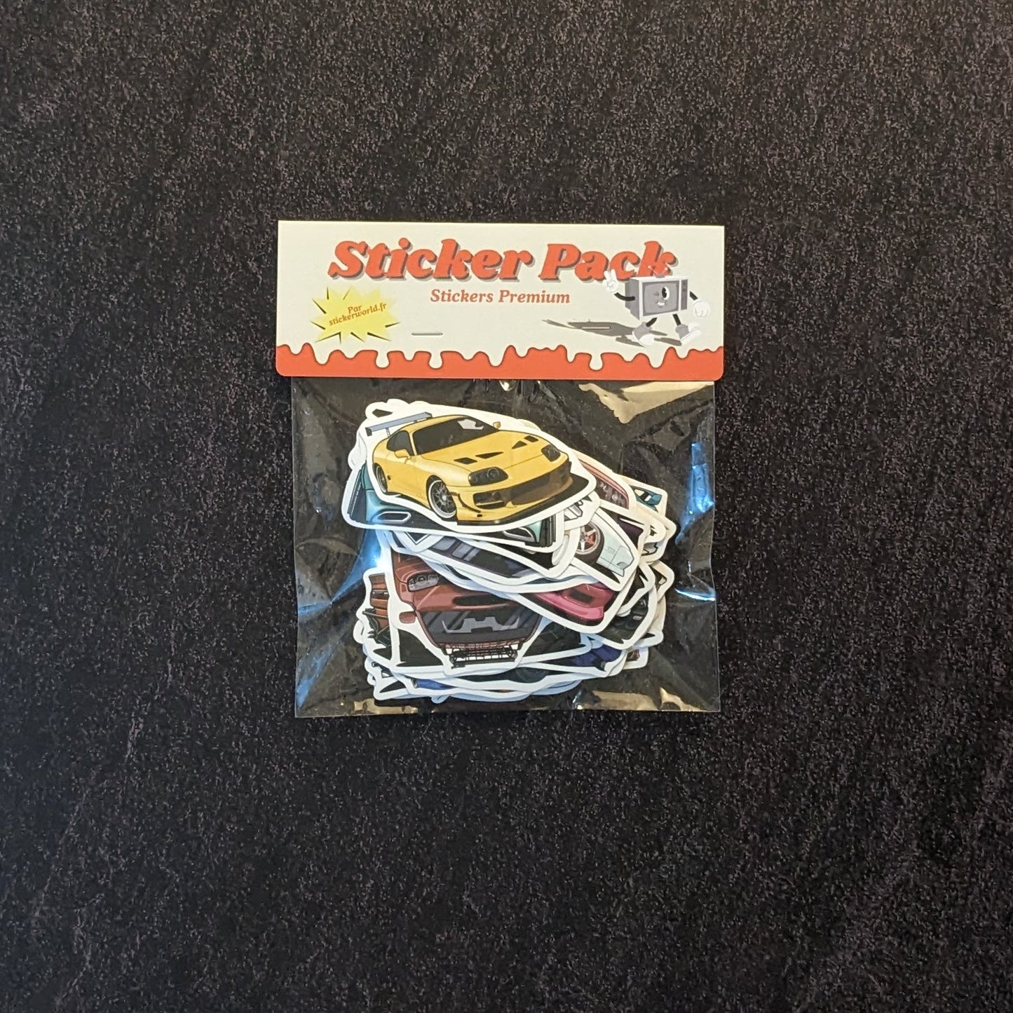 CAR PACK | 50/100 STICKERS StickerWorld