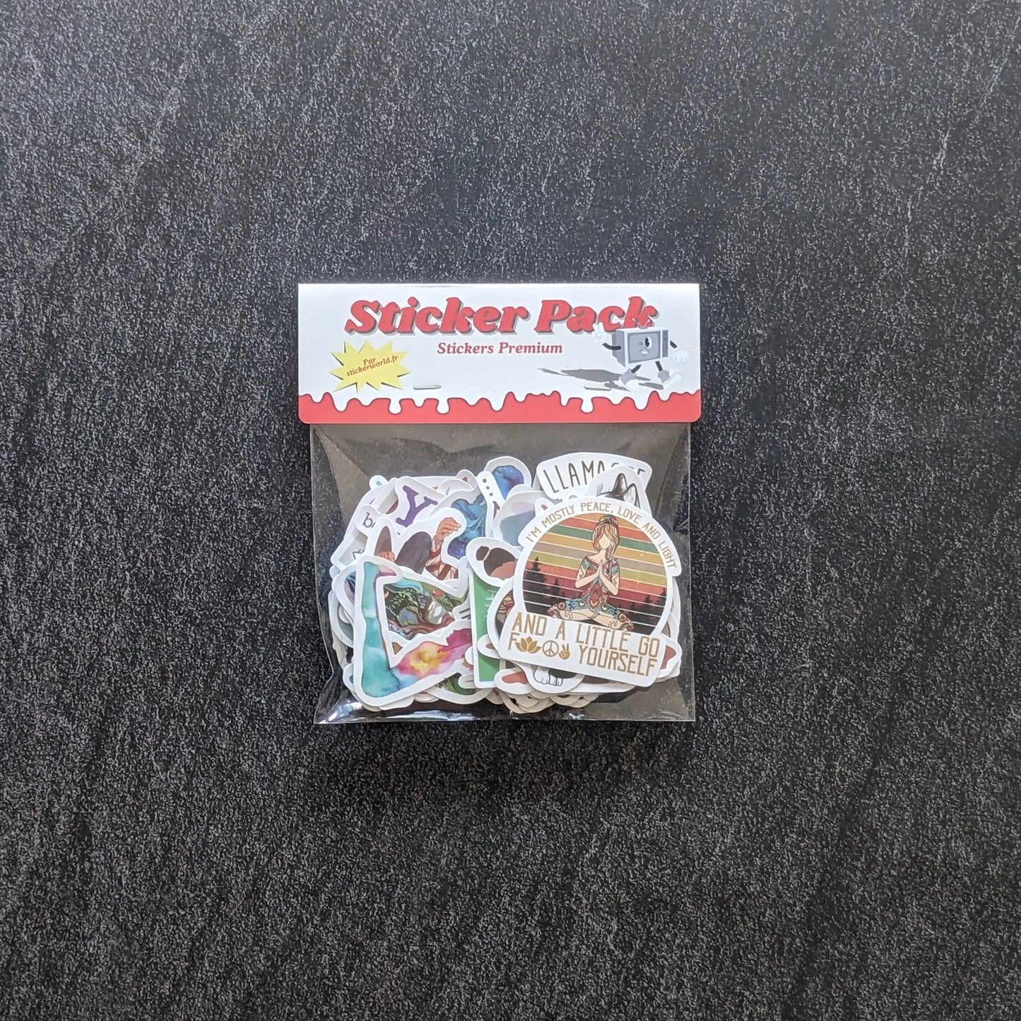 YOGA PACK | 50 STICKERS StickerWorld