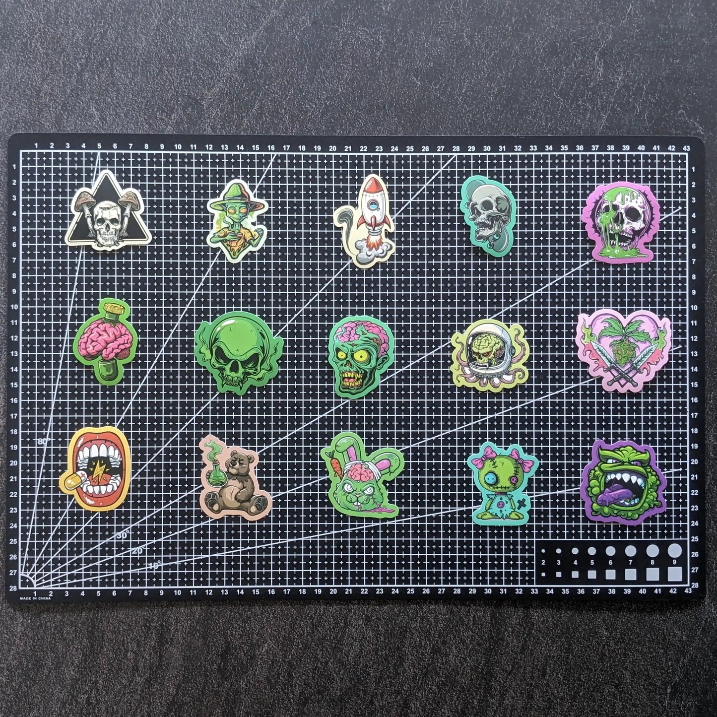 GREEN LEAF PACK | 50 STICKERS StickerWorld
