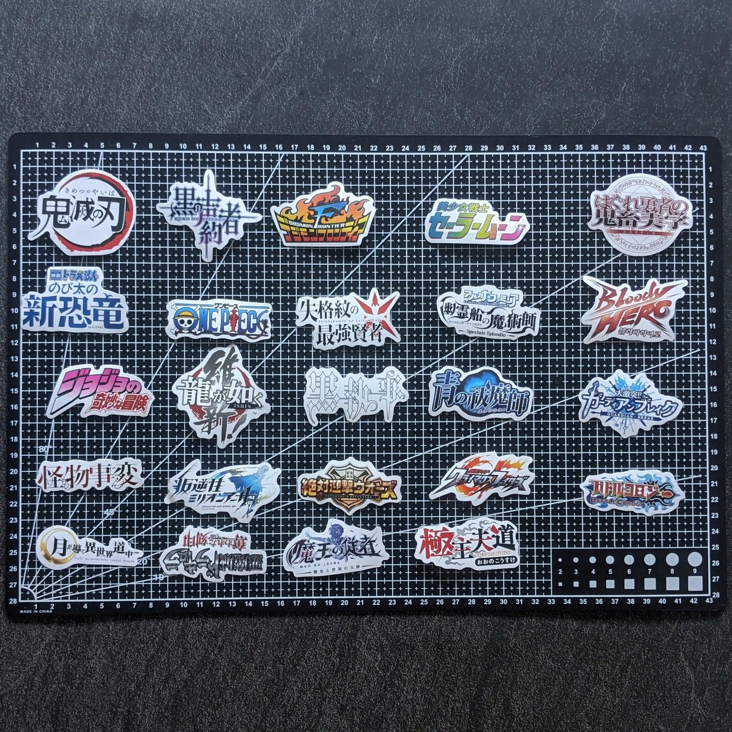 JAPAN MANGE NAME PACK | 50 STICKERS StickerWorld