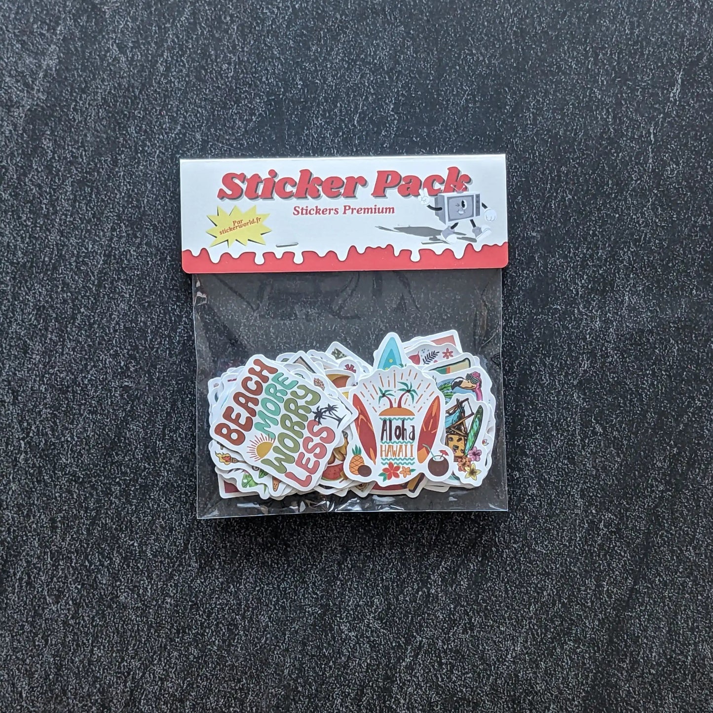HAWAII PLAGE PACK | 50 STICKERS StickerWorld