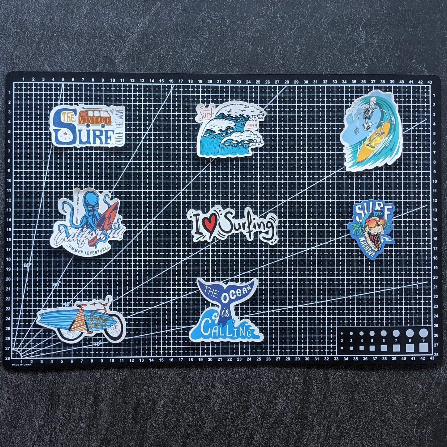 SURF PACK | 50 STICKERS StickerWorld