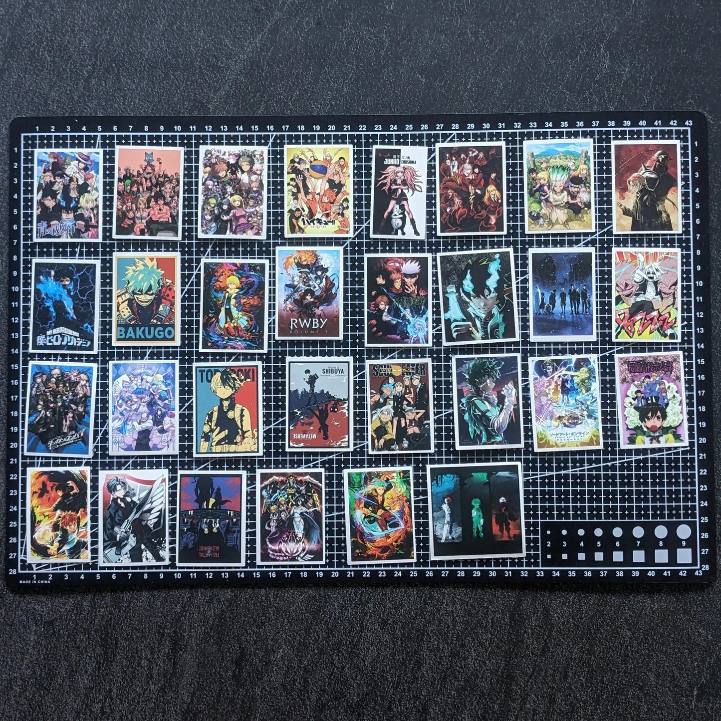 ANIME AFFICHE PACK | 100 STICKERS StickerWorld