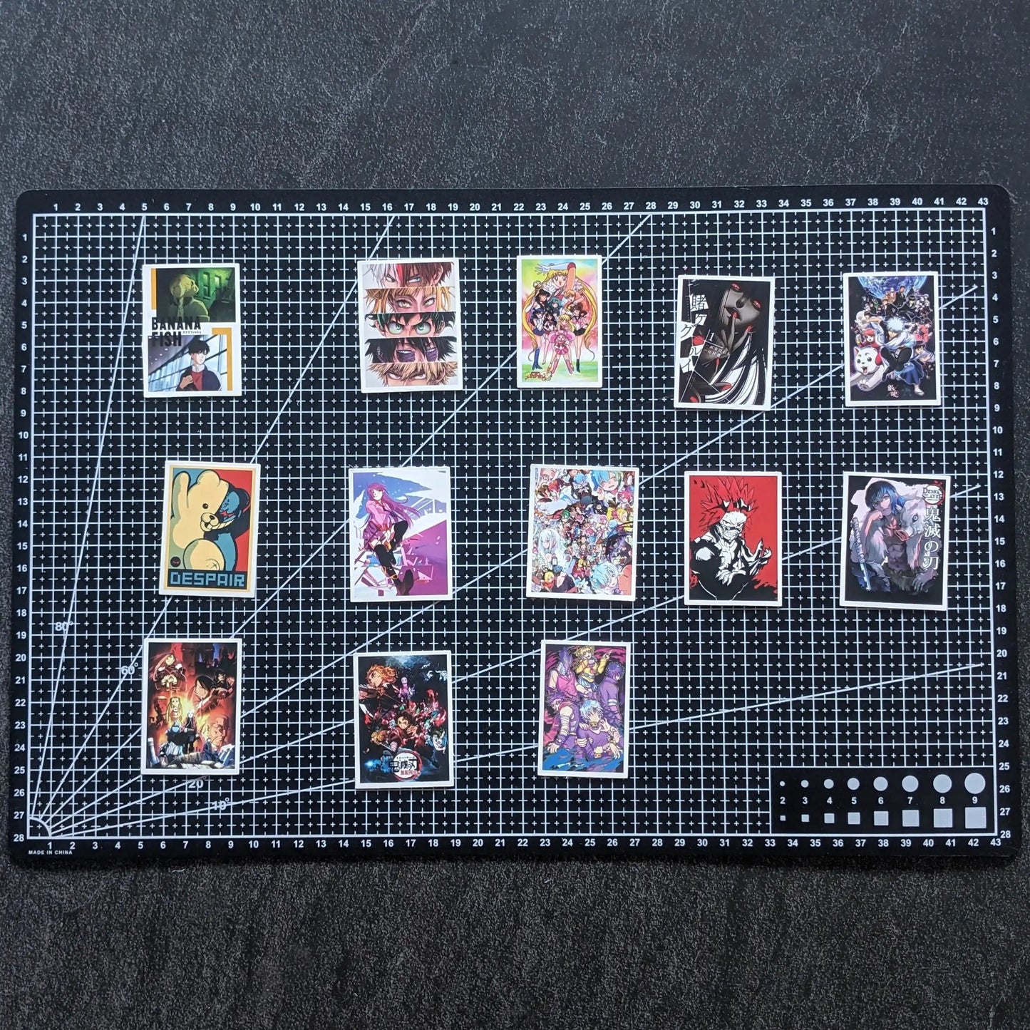 ANIME AFFICHE PACK | 100 STICKERS StickerWorld