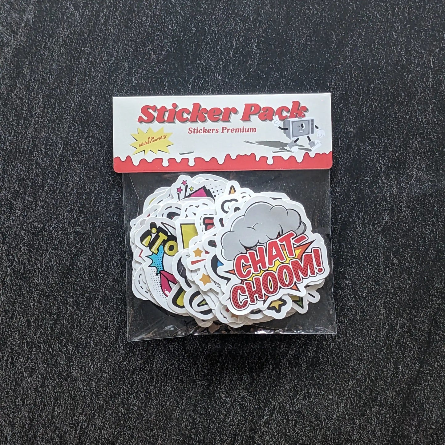 CARTOON BULLE PACK | 50 STICKERS StickerWorld