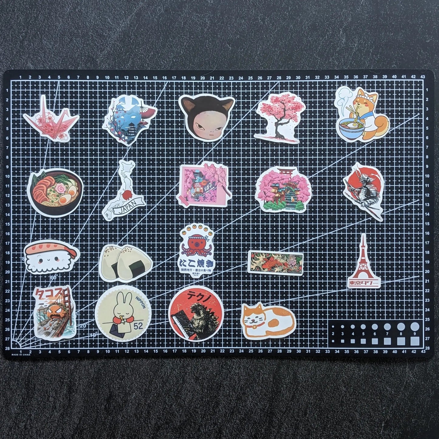 JAPAN VIBES PACK | 50 STICKERS StickerWorld