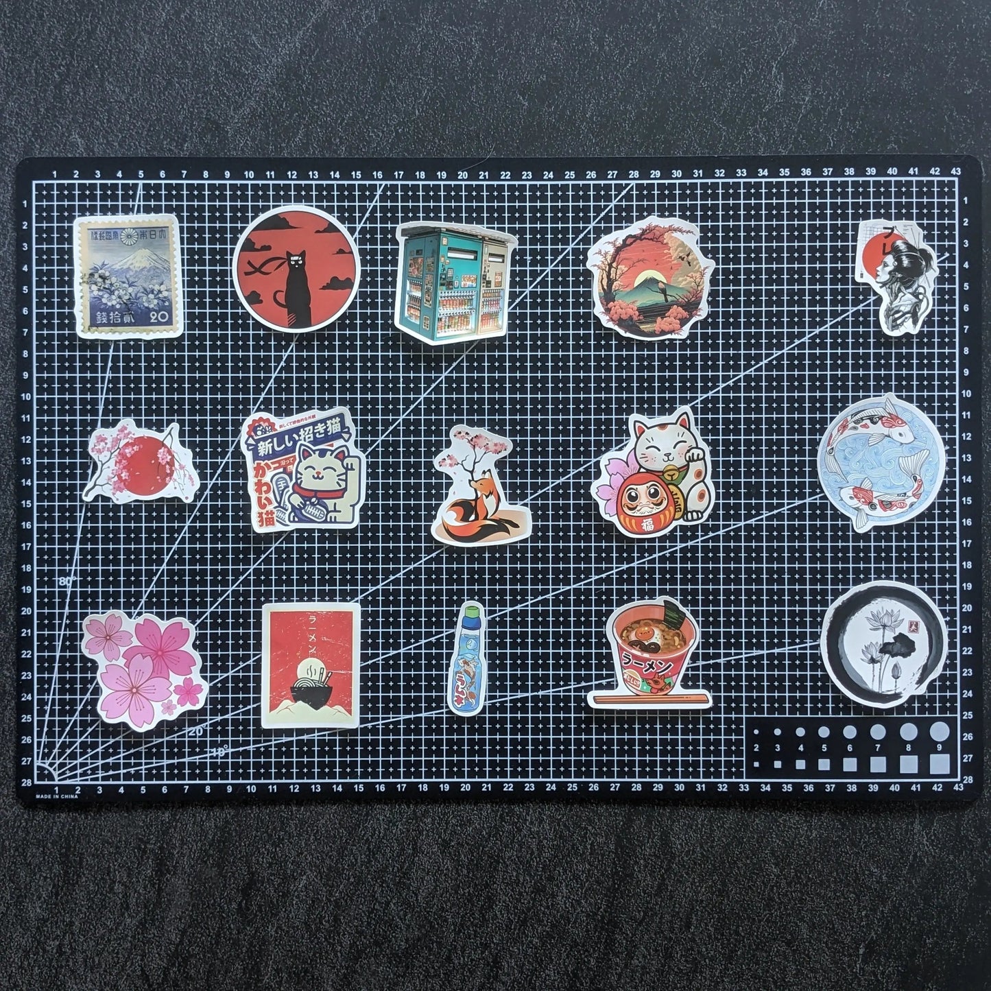JAPAN VIBES PACK | 50 STICKERS StickerWorld