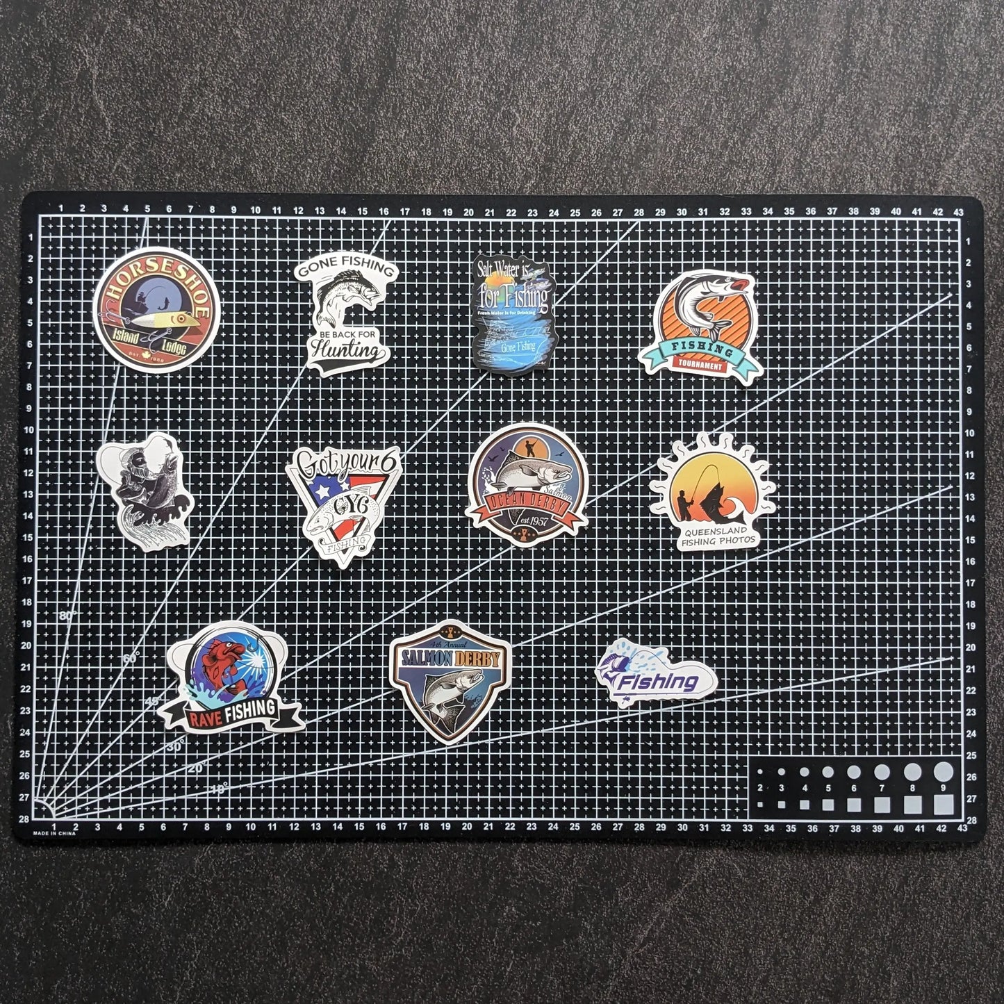 PÊCHE PACK | 50 STICKERS StickerWorld