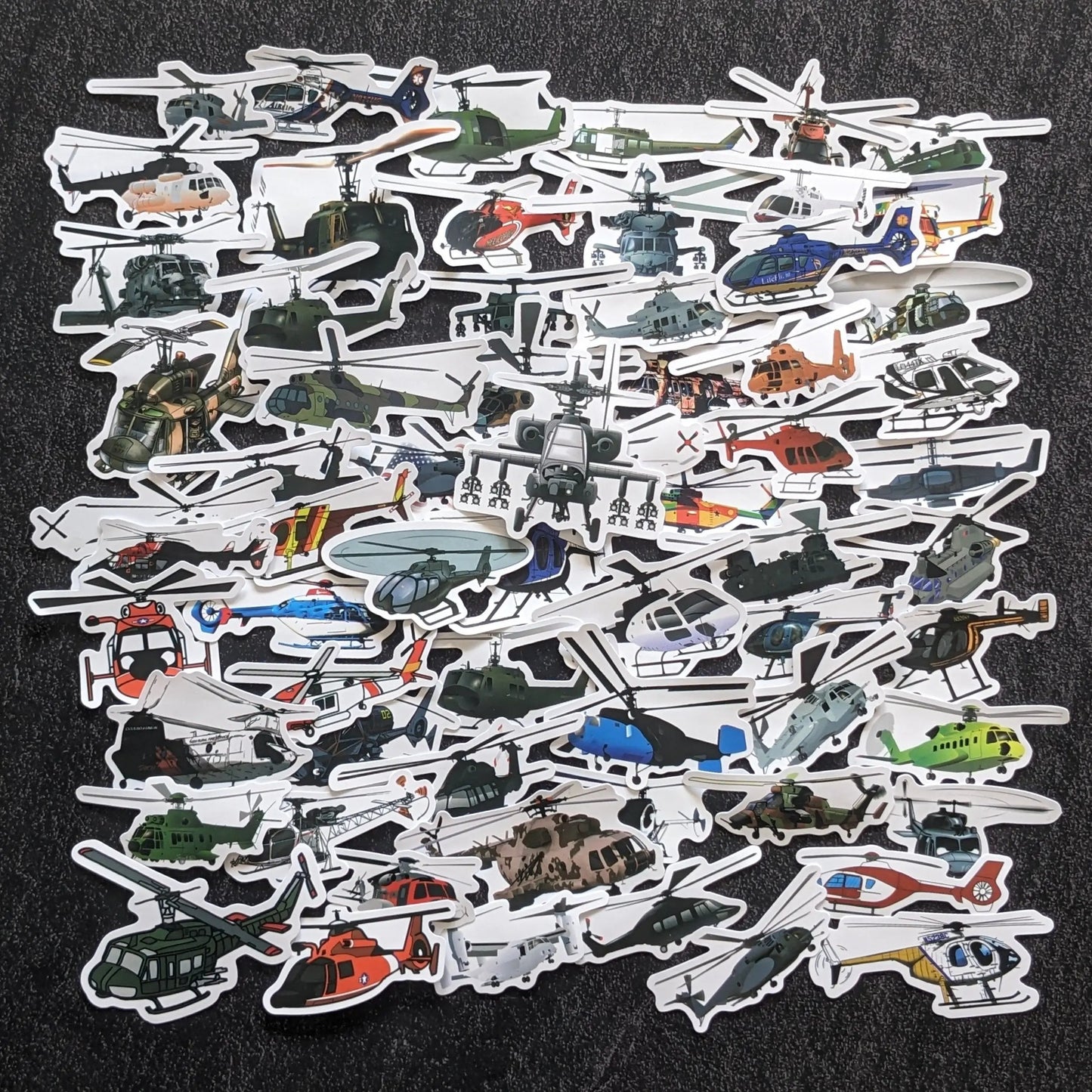 HELICOPTER PACK | 50 STICKERS StickerWorld