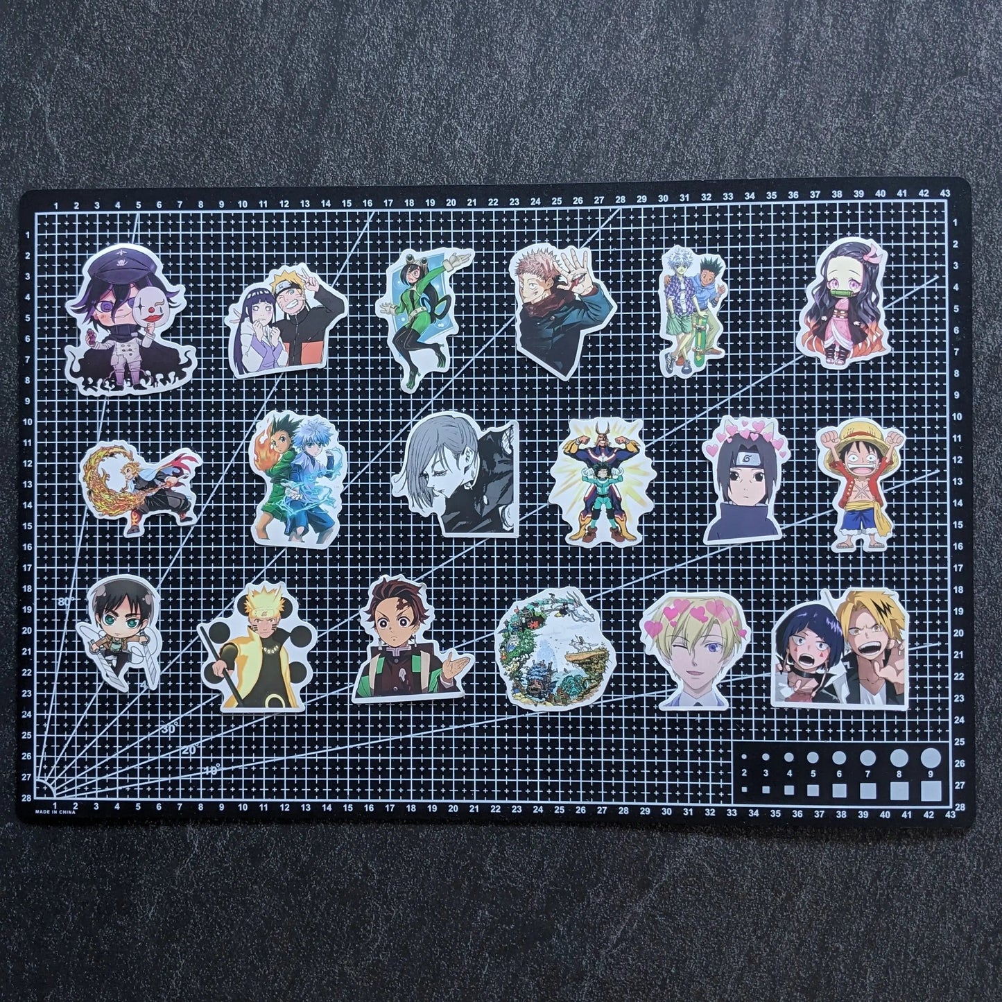 ANIME CHARACTER PACK |50 STICKERS StickerWorld