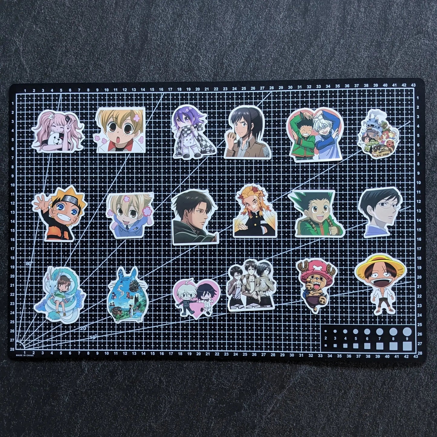 ANIME CHARACTER PACK |50 STICKERS StickerWorld