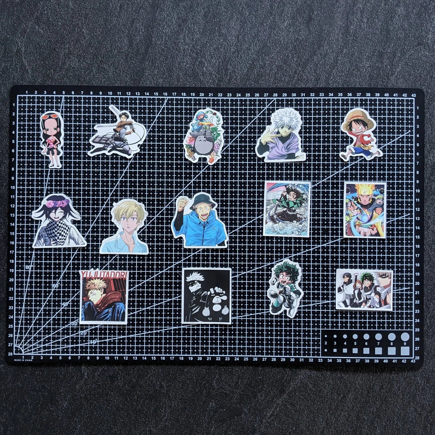 ANIME CHARACTER PACK |50 STICKERS StickerWorld