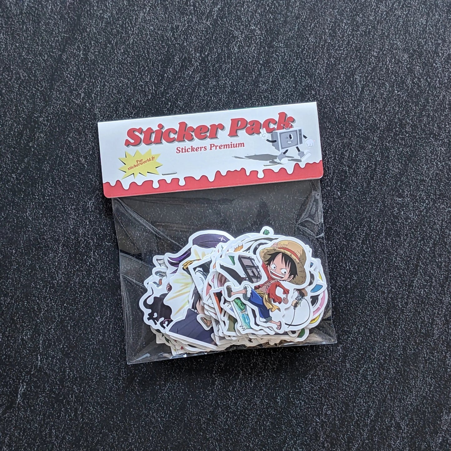 ANIME CHARACTER PACK |50 STICKERS StickerWorld