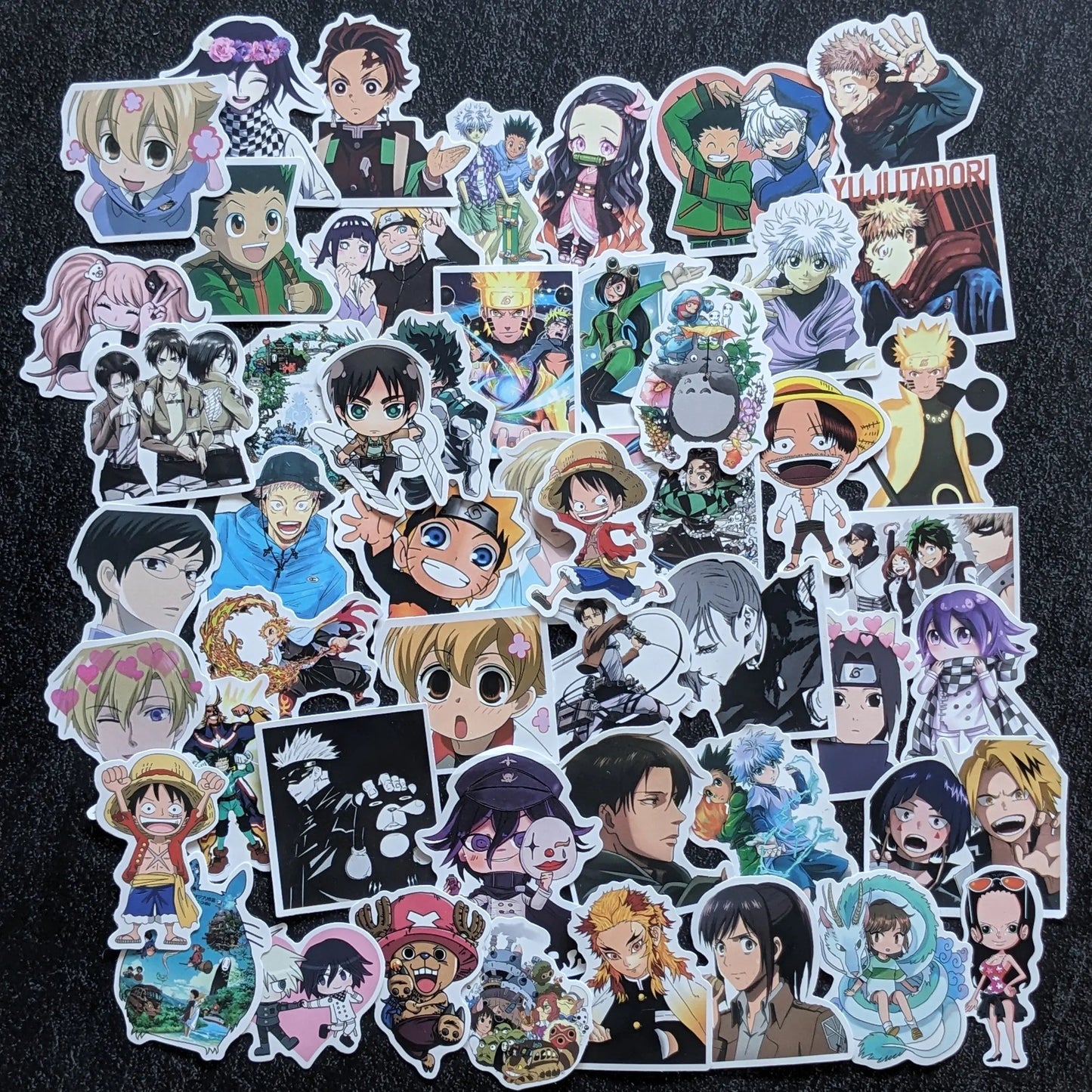 ANIME CHARACTER PACK |50 STICKERS StickerWorld
