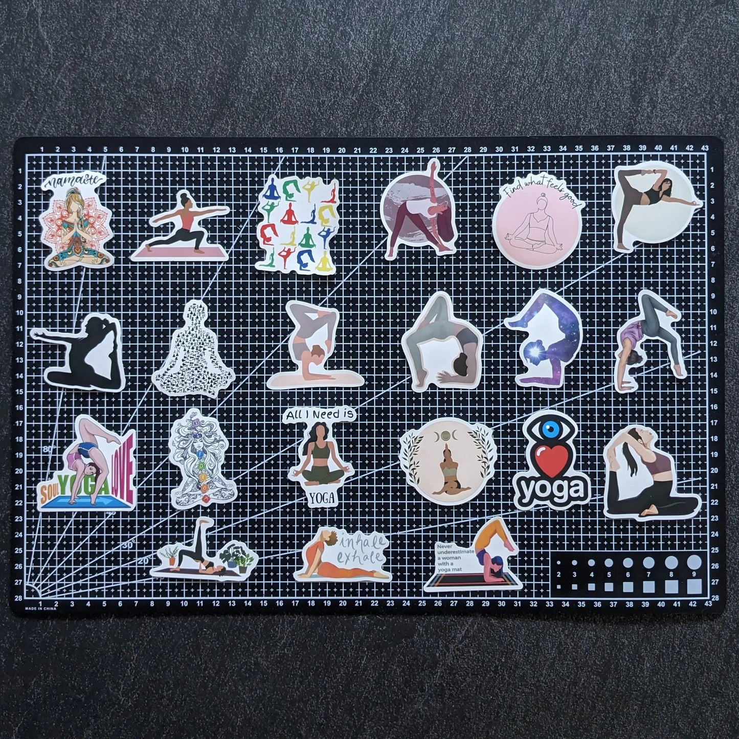 NAMASTE PACK | 50 STICKERS StickerWorld