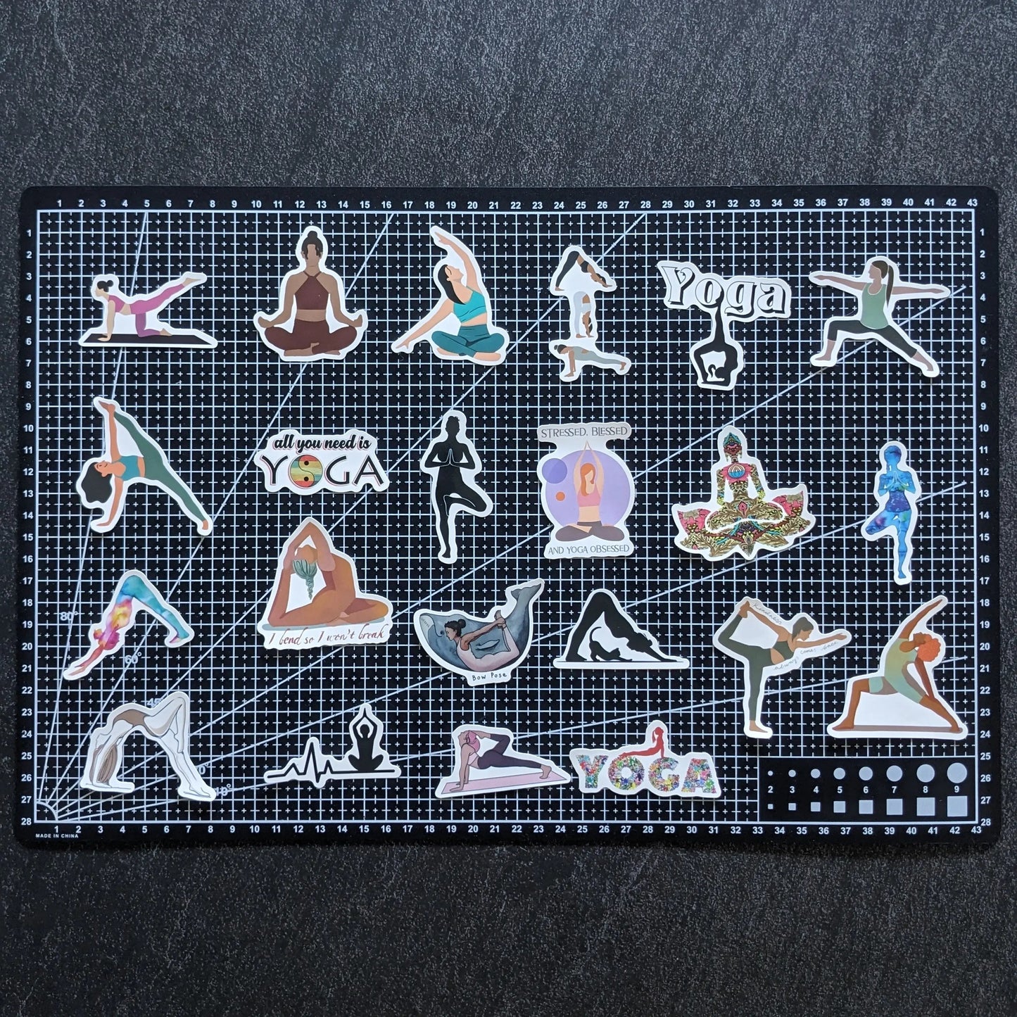NAMASTE PACK | 50 STICKERS StickerWorld