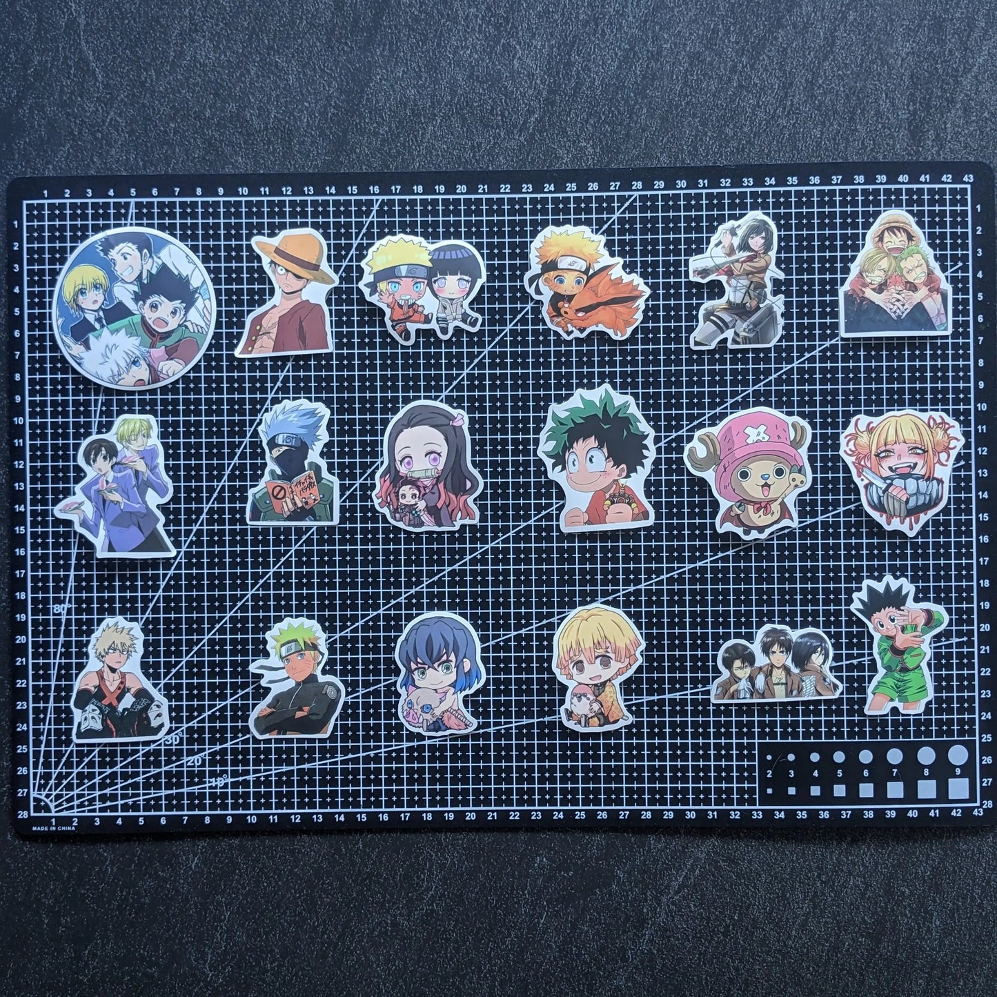 ANIME CHARACTER PACK | 50 STICKERS StickerWorld