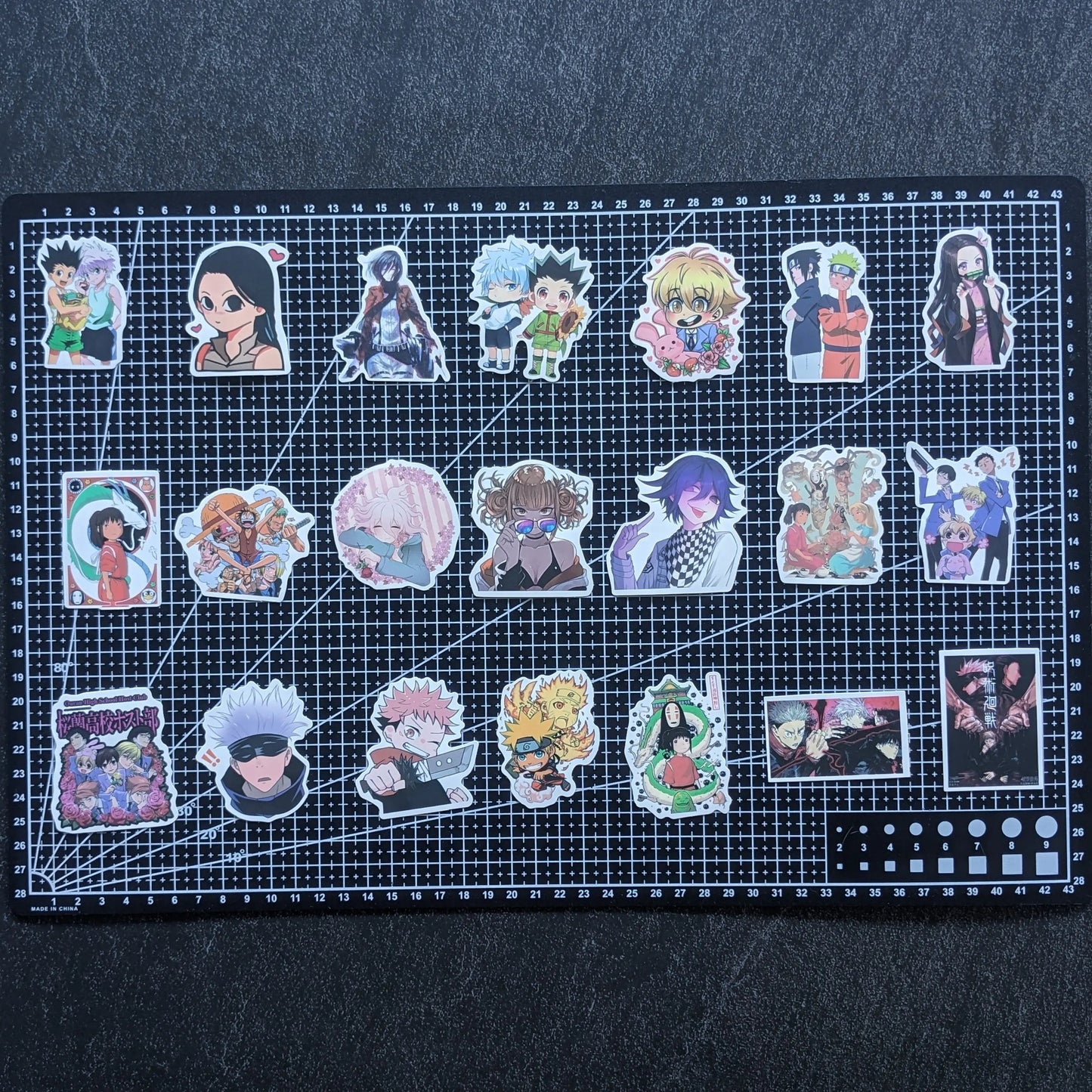 ANIME CHARACTER PACK | 50 STICKERS StickerWorld