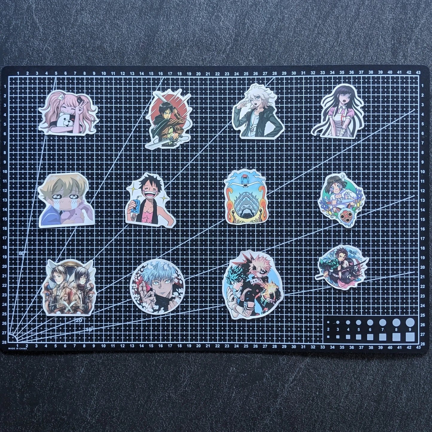 ANIME CHARACTER PACK | 50 STICKERS StickerWorld