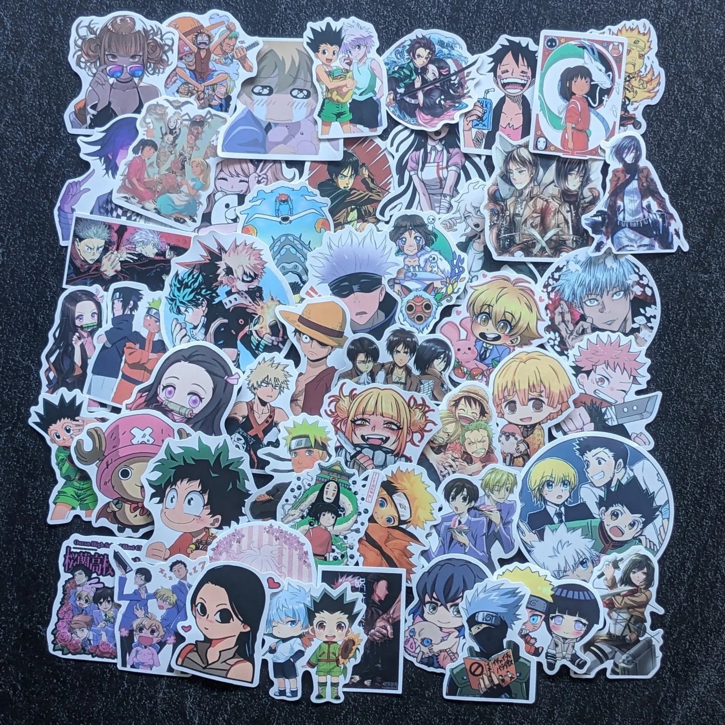 ANIME CHARACTER PACK | 50 STICKERS StickerWorld