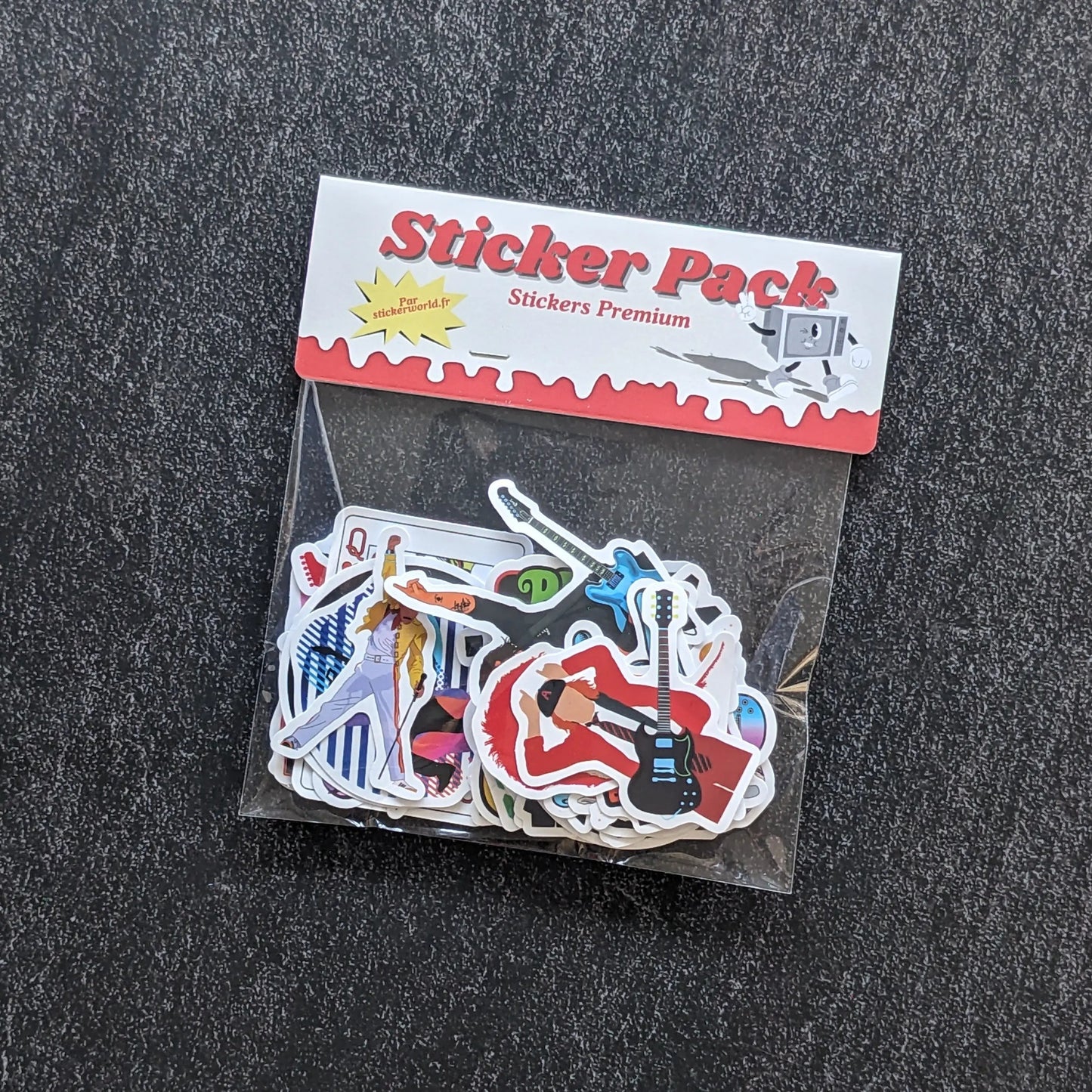 POP ROCK PACK | 50 STICKERS StickerWorld