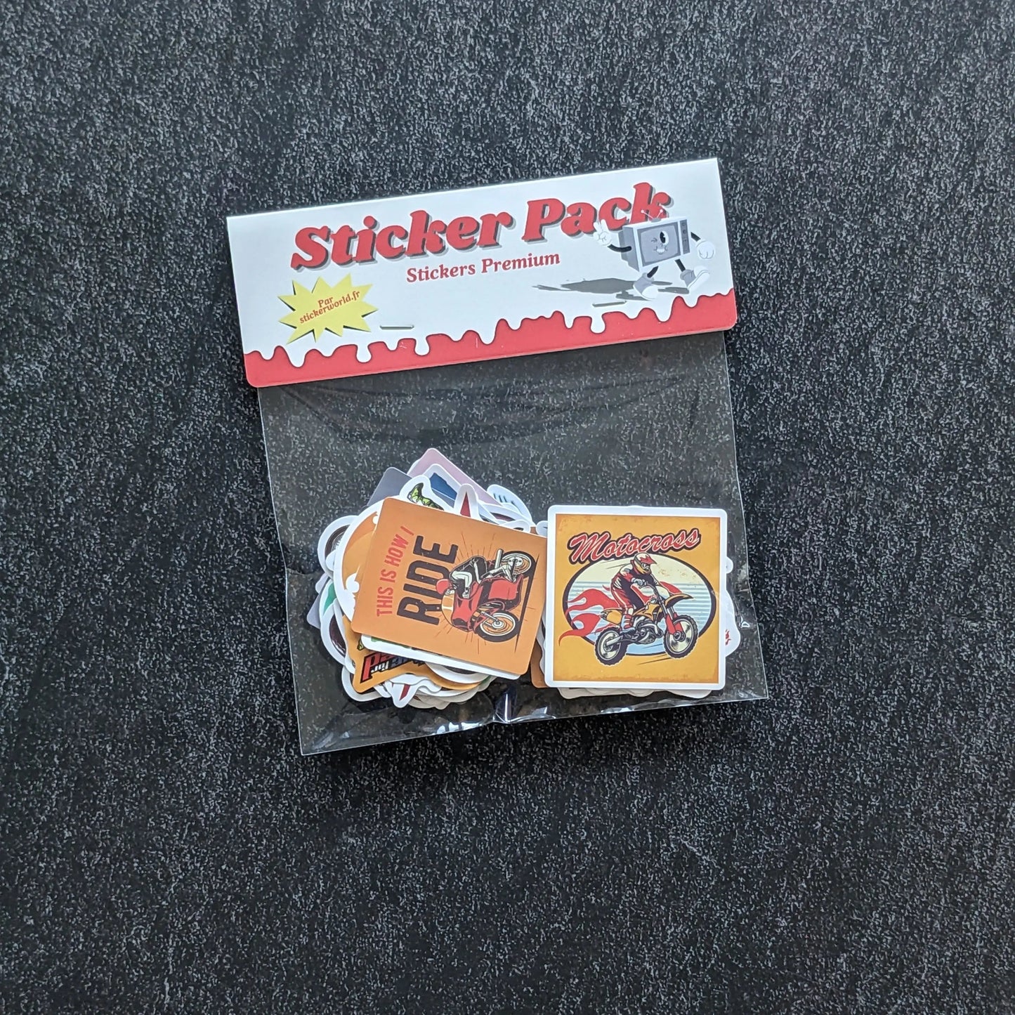 MOTO PACK | 50 STICKERS StickerWorld