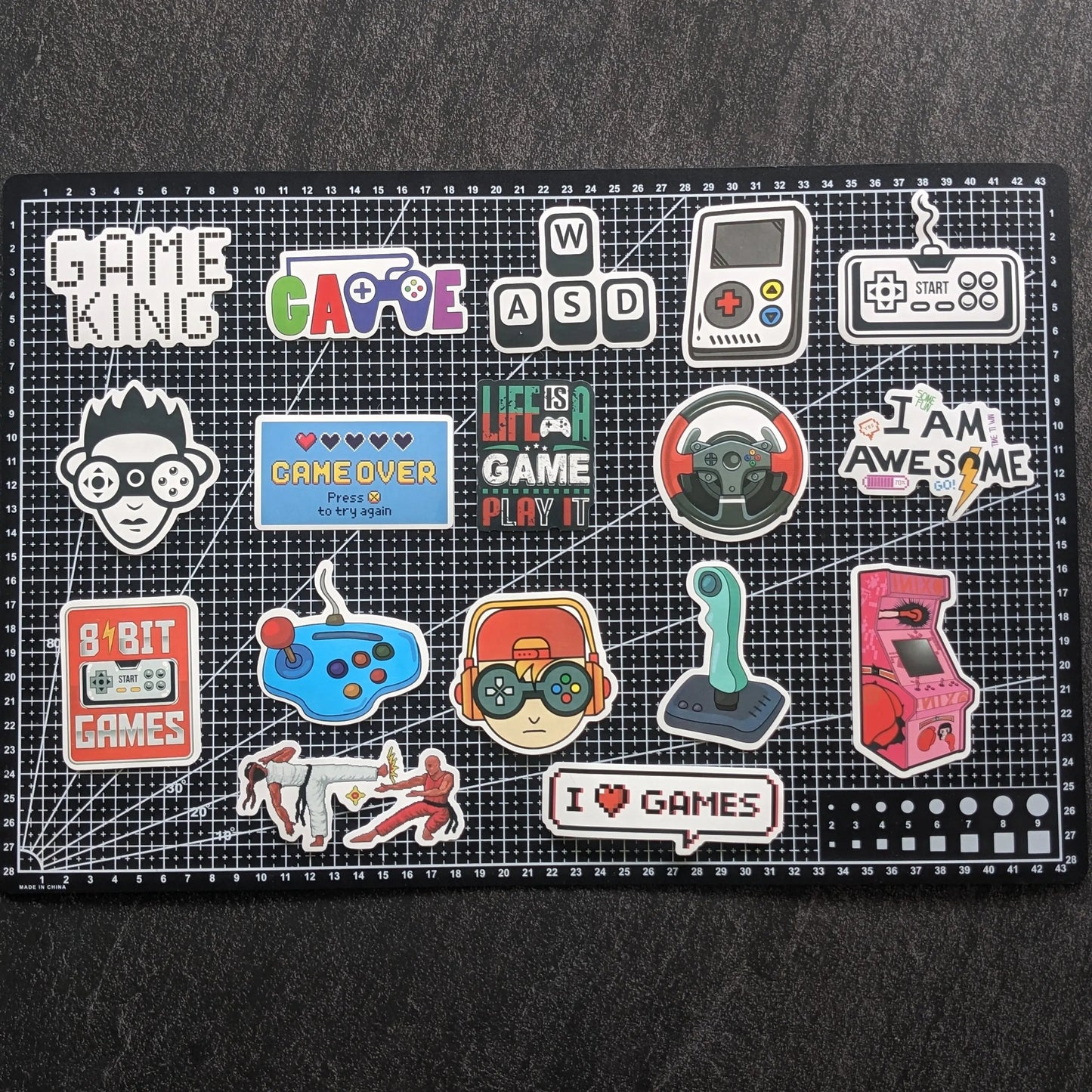 GAMING PACK | 50 STICKERS StickerWorld