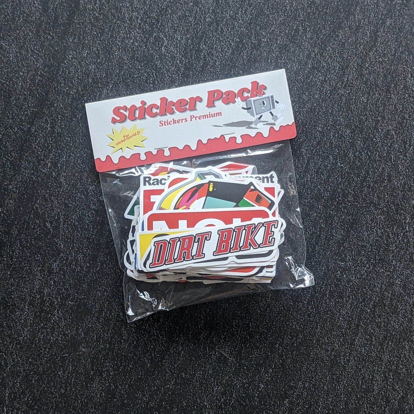 RACING BRAND PACK | 100 STICKERS StickerWorld