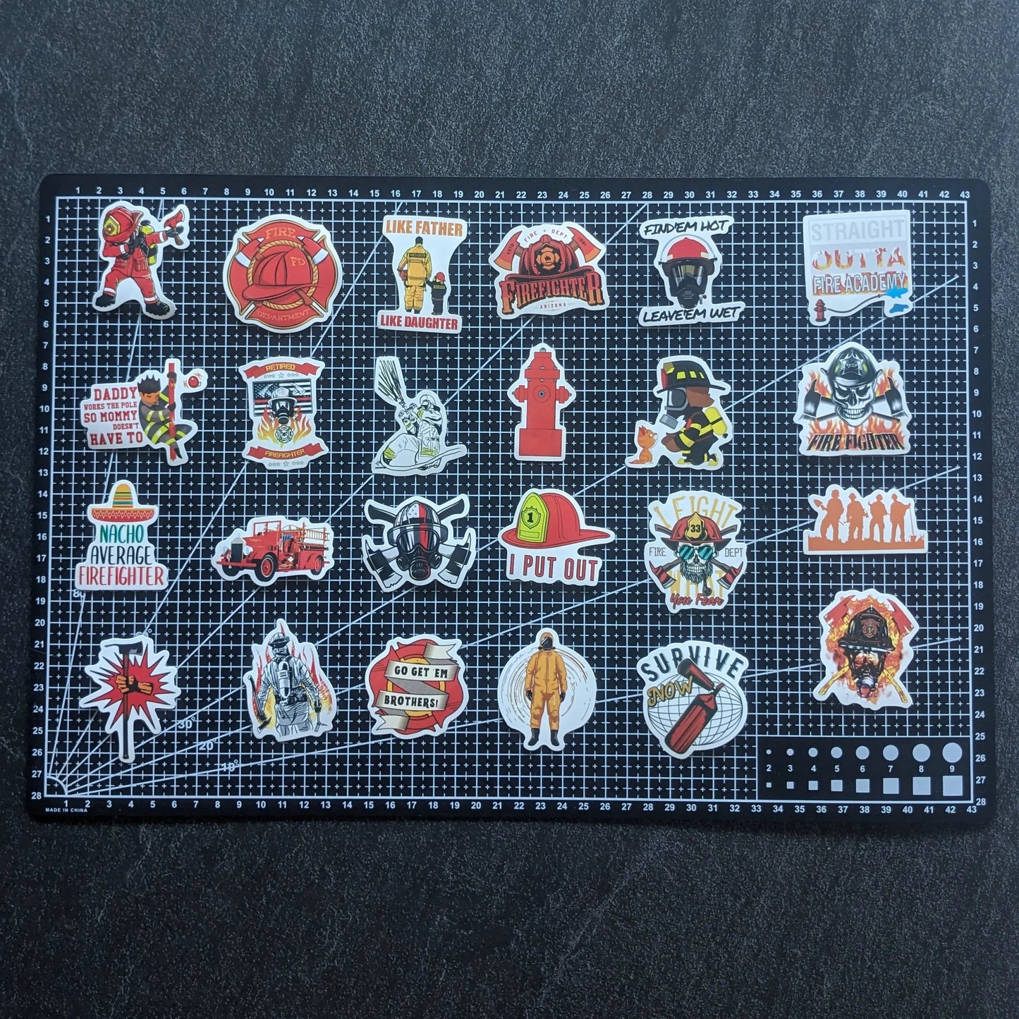 POMPIER PACK | 50 STICKERS StickerWorld