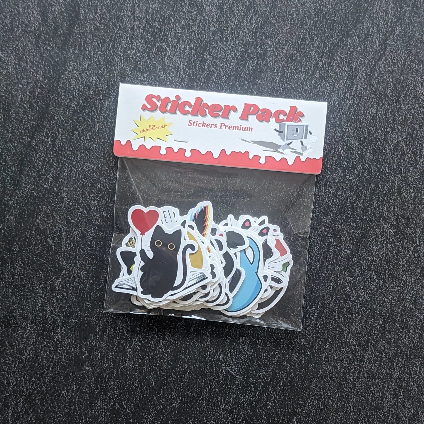BLACK KITTY | 50 STICKERS StickerWorld