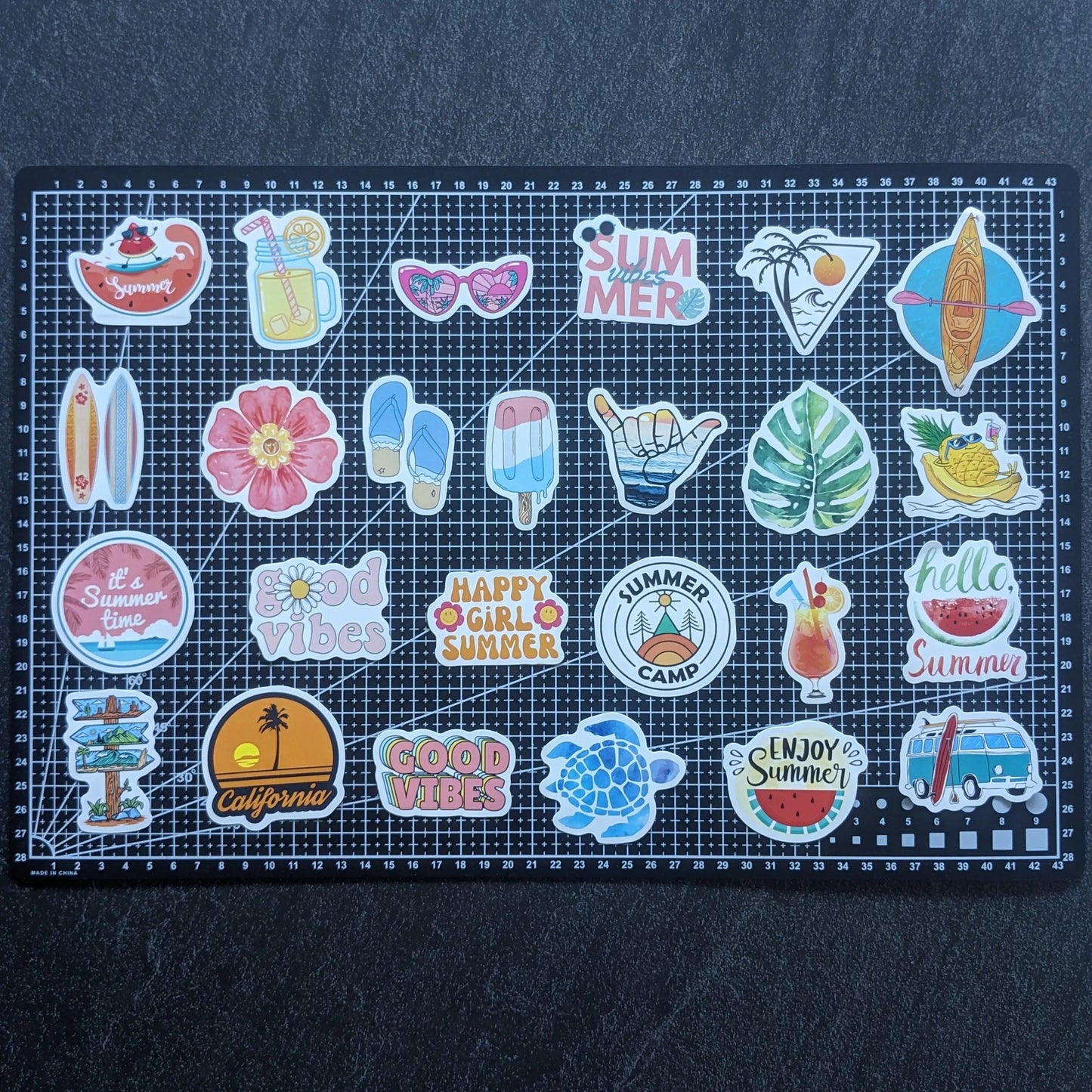 SUMMER VIBES PACK | 50 STICKERS StickerWorld