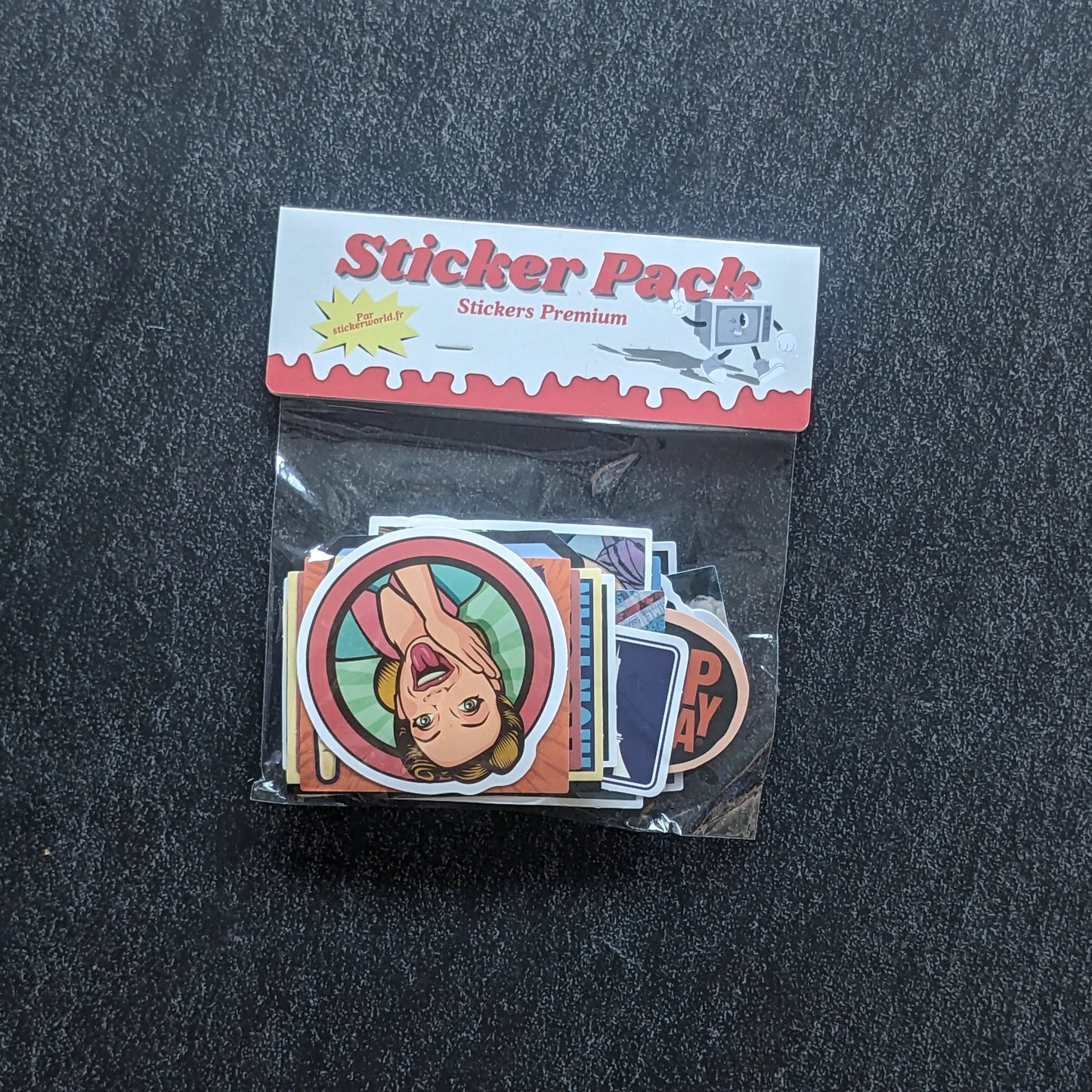 VINTAGE US PACK | 50 STICKERS StickerWorld