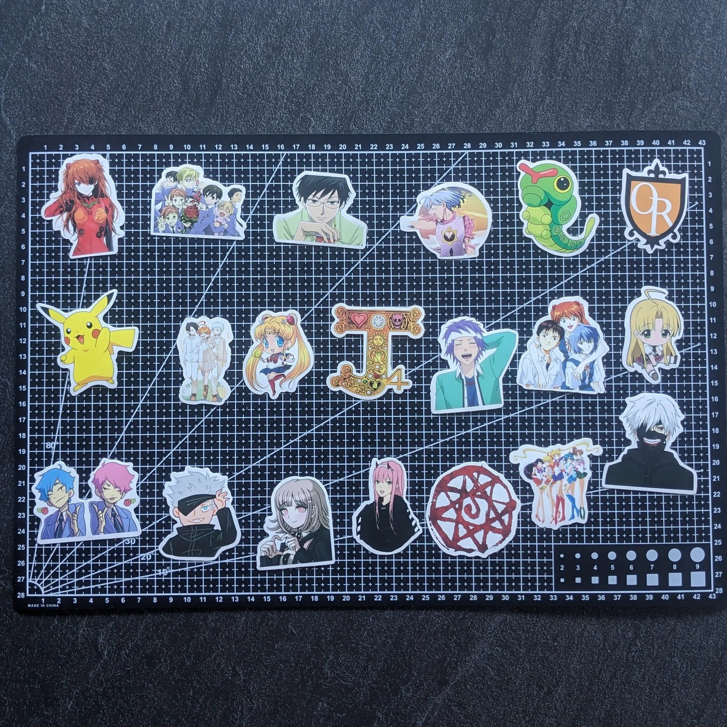 ANIME CHARACTER PACK 3 | 50 STICKERS StickerWorld
