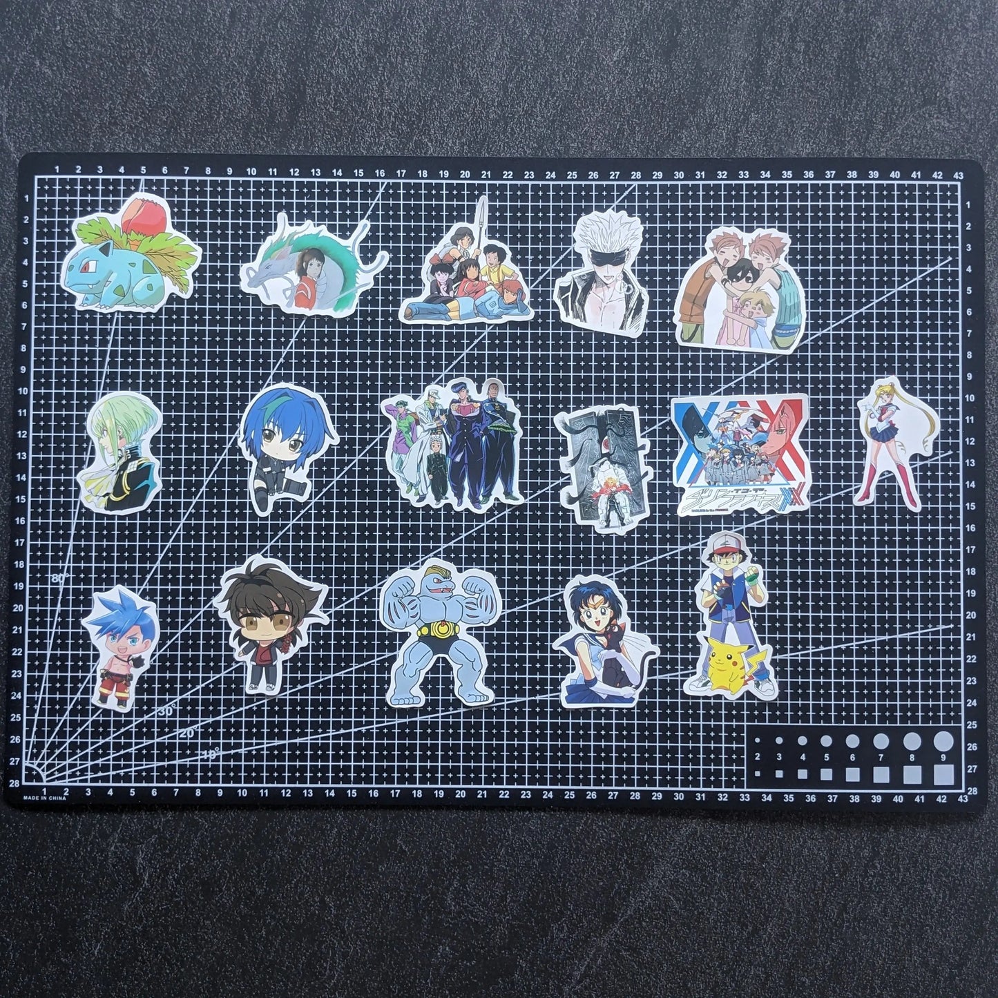 ANIME CHARACTER PACK 3 | 50 STICKERS StickerWorld