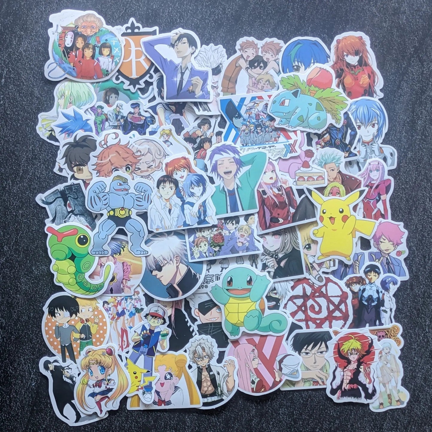 ANIME CHARACTER PACK 3 | 50 STICKERS StickerWorld