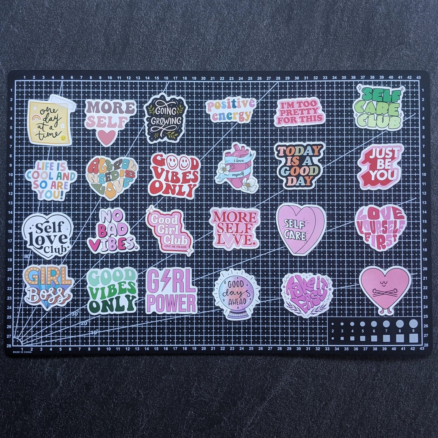 POSITIVE VIBES PACK | 50 STICKERS StickerWorld