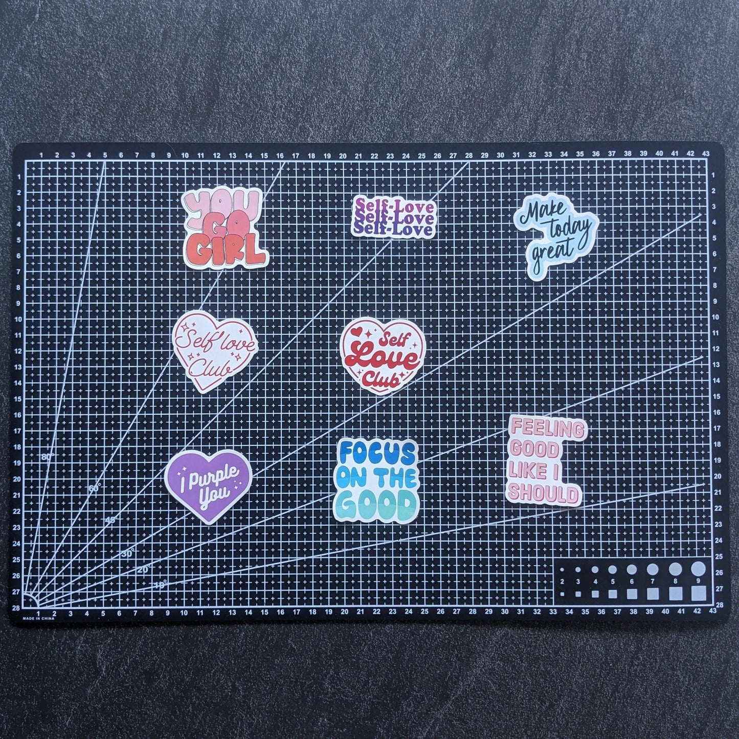 POSITIVE VIBES PACK | 50 STICKERS StickerWorld