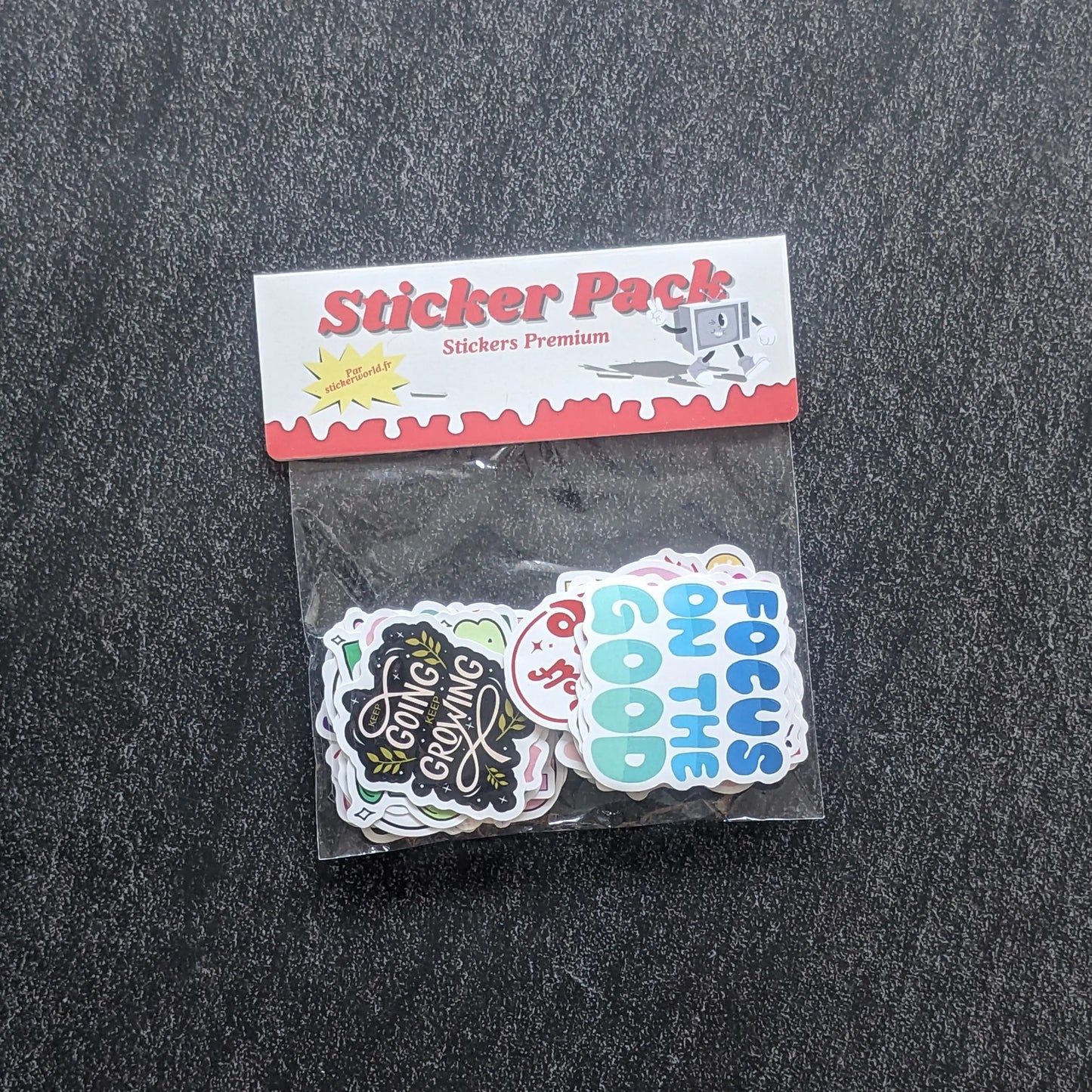 POSITIVE VIBES PACK | 50 STICKERS StickerWorld