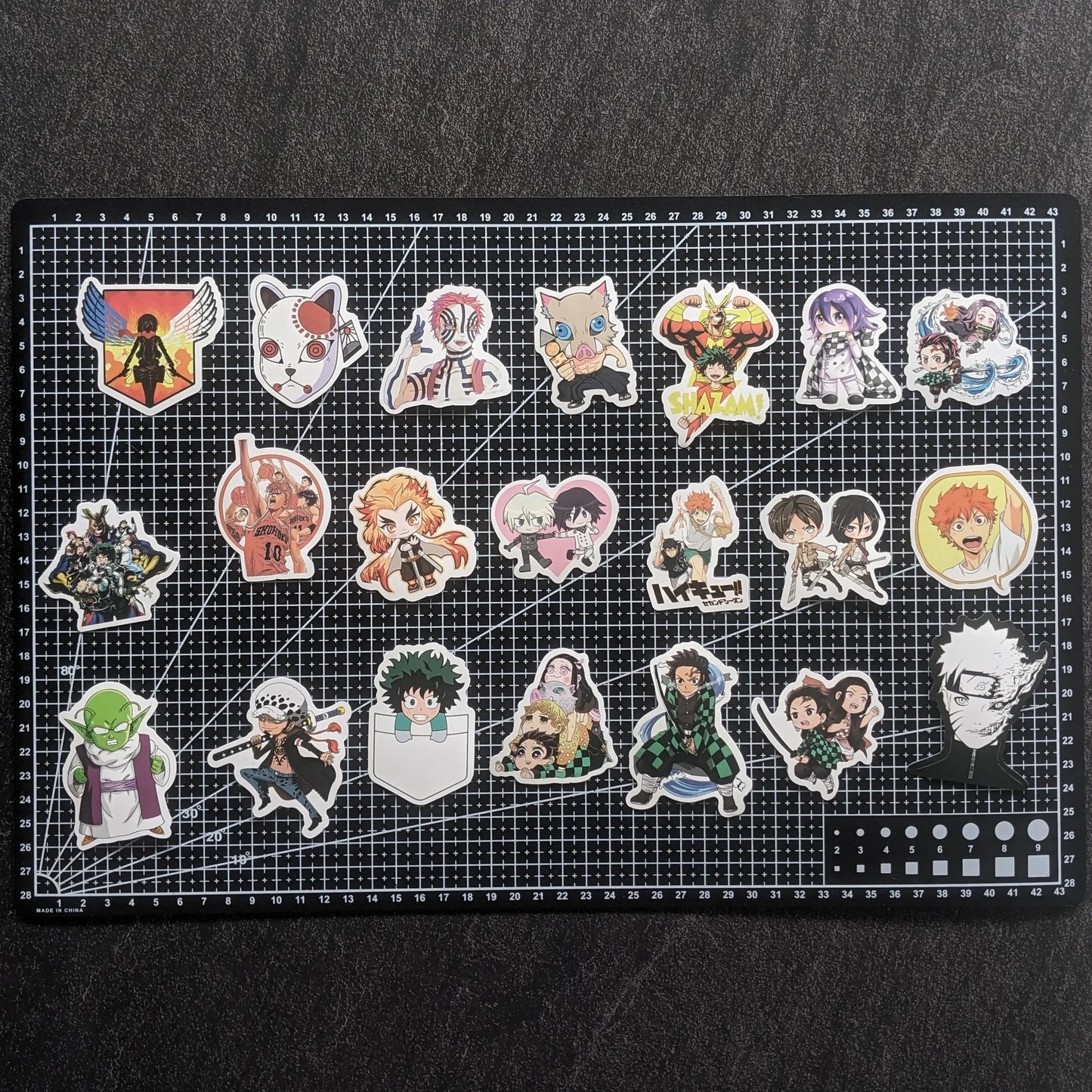 ANIME CHARACTER PACK 4 | 50 STICKERS StickerWorld