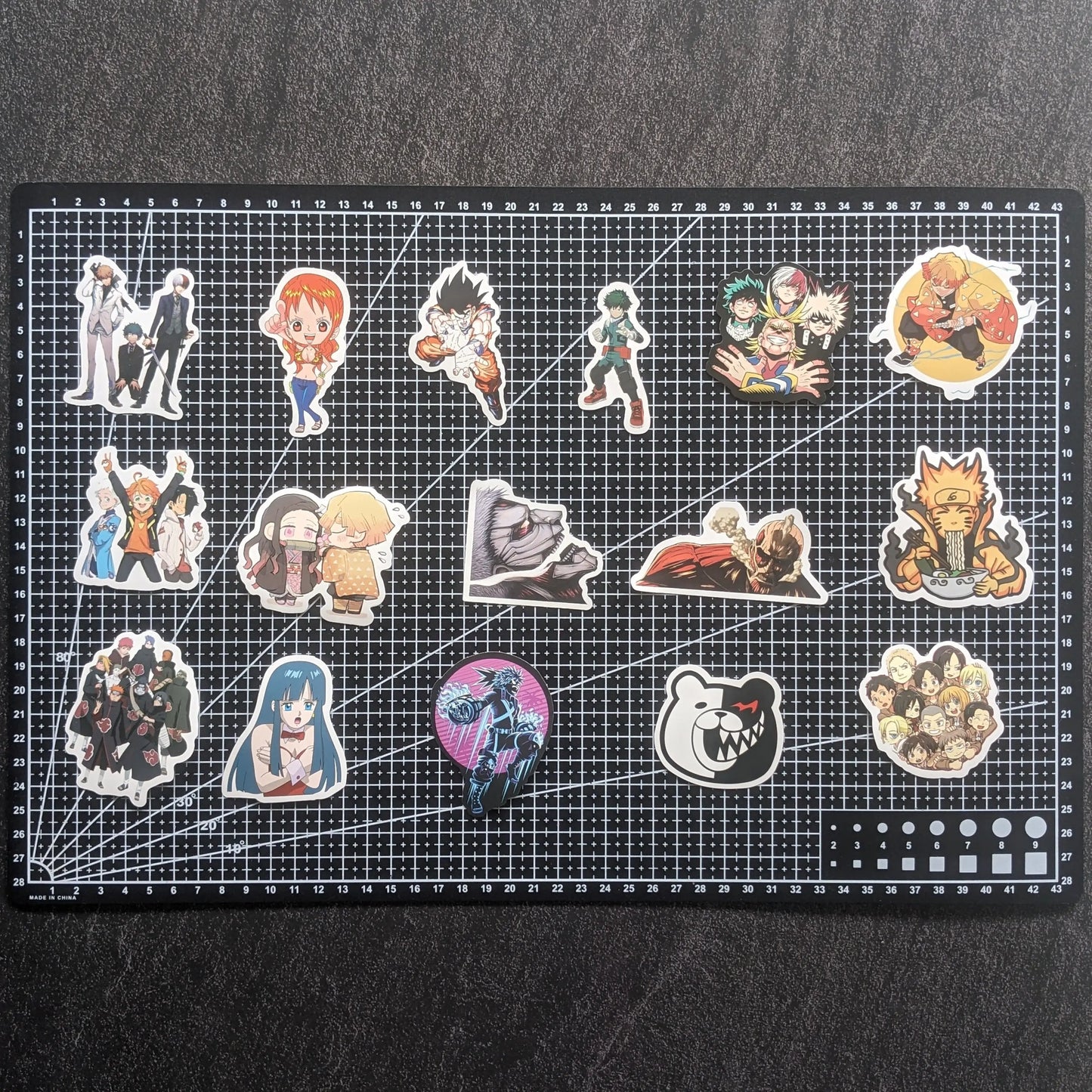 ANIME CHARACTER PACK 4 | 50 STICKERS StickerWorld